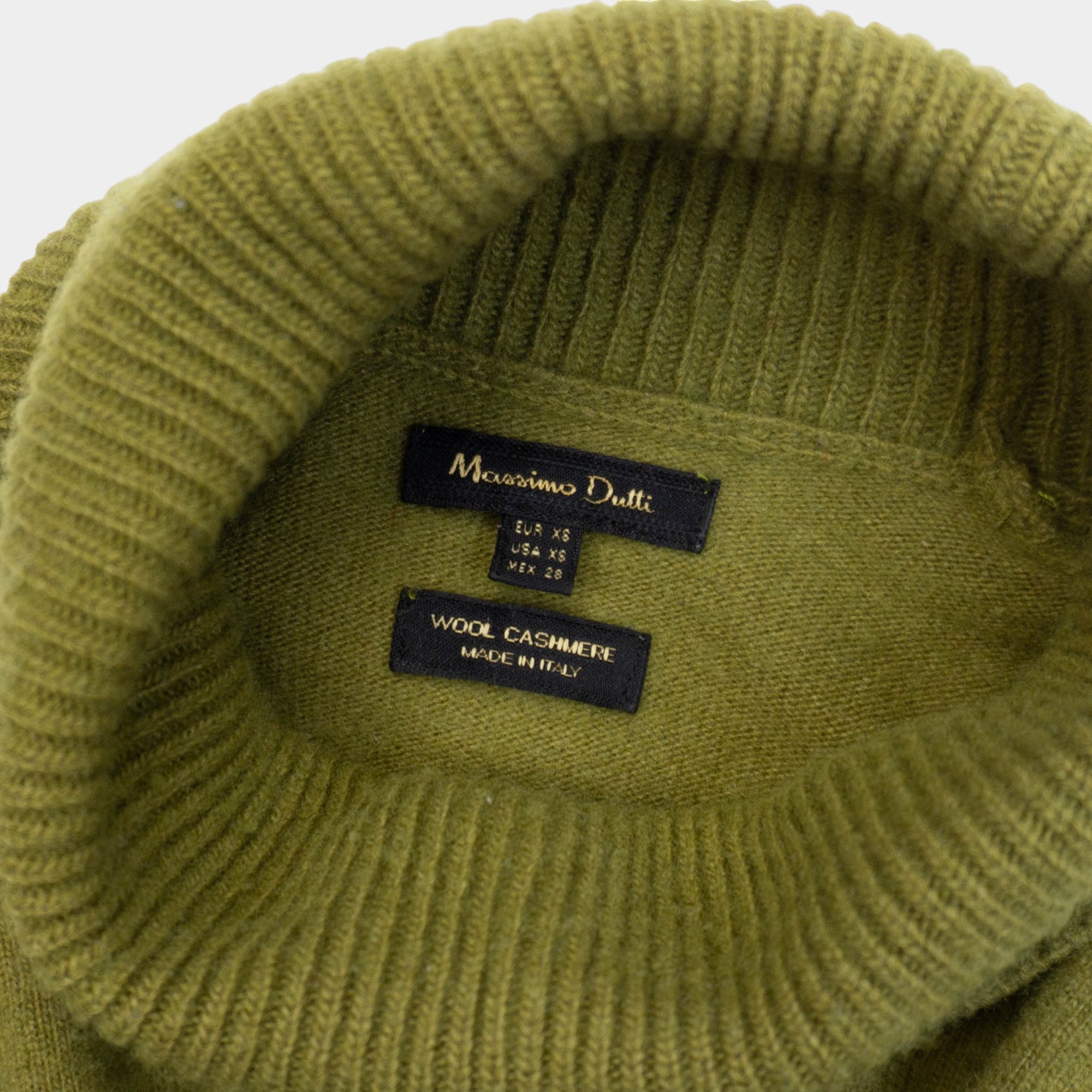Massimo Dutti Вълнен Поло Пуловер