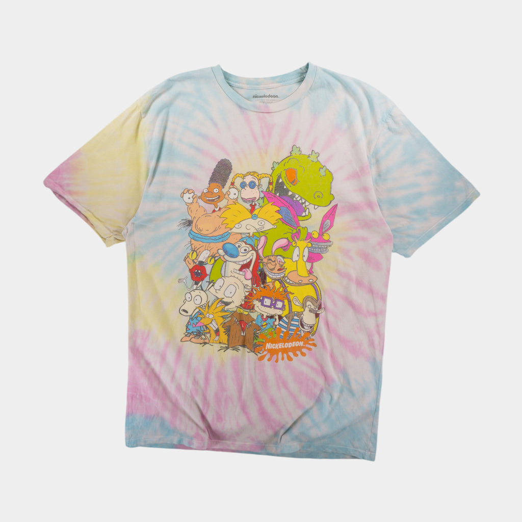 Nickelodeon Tie-Dye Тениска с Графика