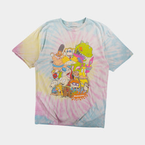 Nickelodeon Tie-Dye Тениска с Графика