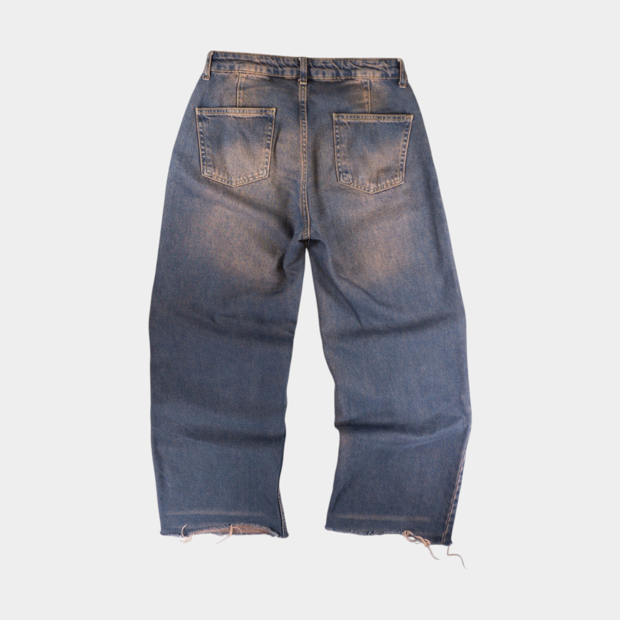 Washed Сини Дънки