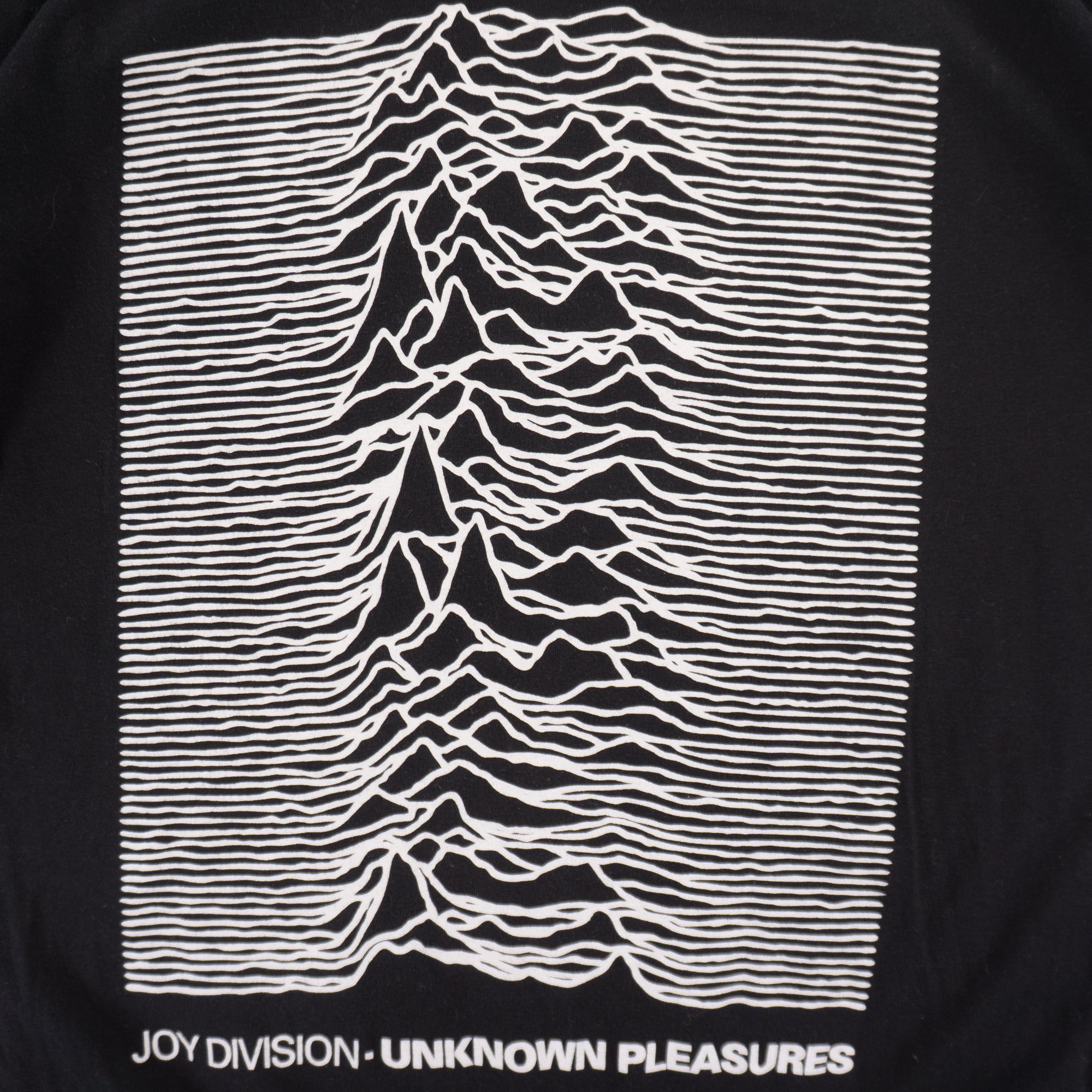 Joy Division Unknown Pleasures Черна Тениска с Графика