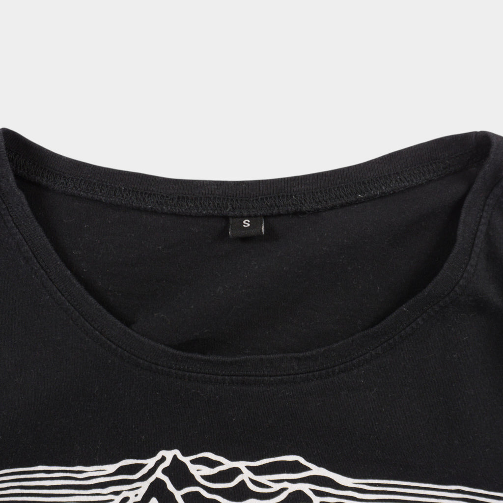 Joy Division Unknown Pleasures Черна Тениска с Графика