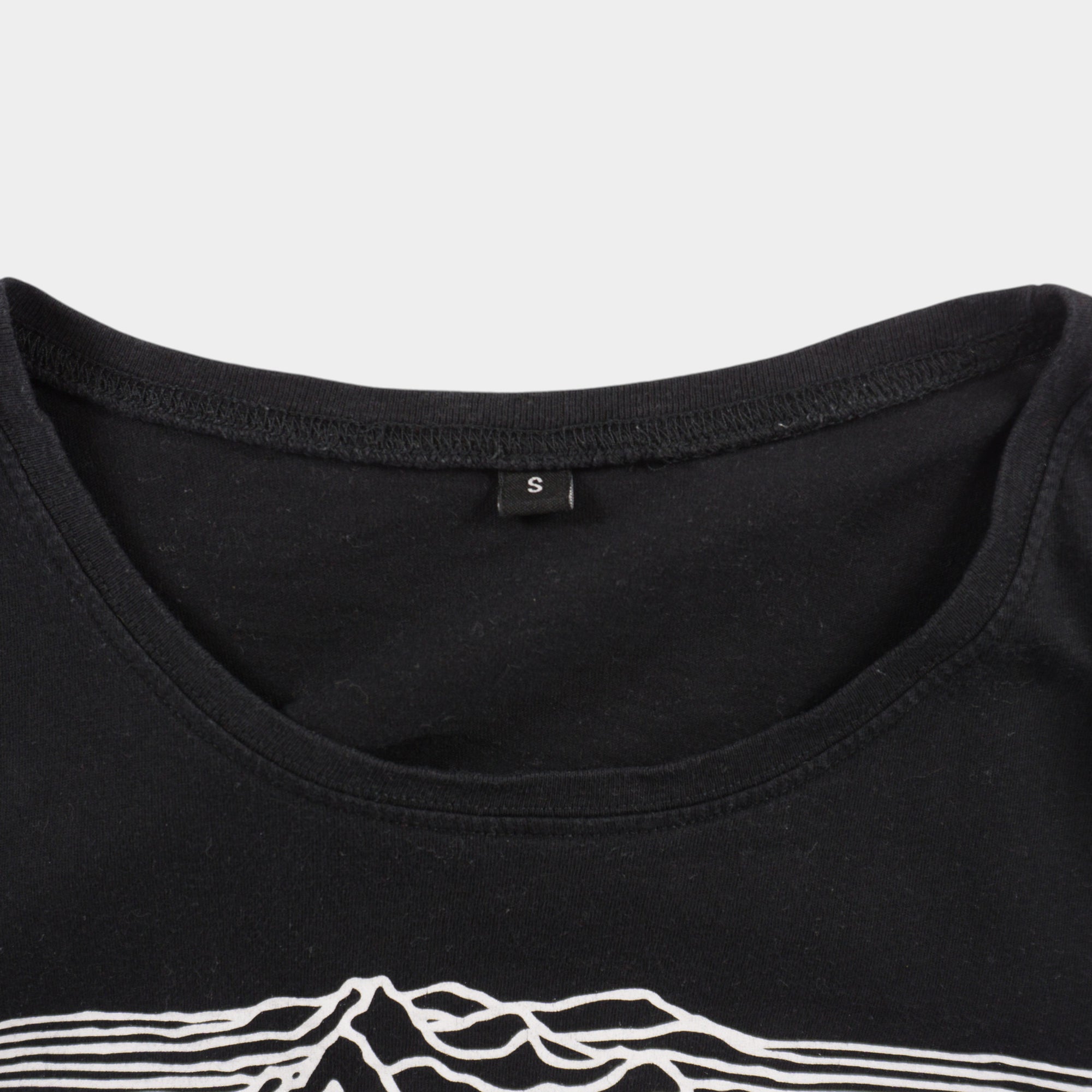 Joy Division Unknown Pleasures Черна Тениска с Графика