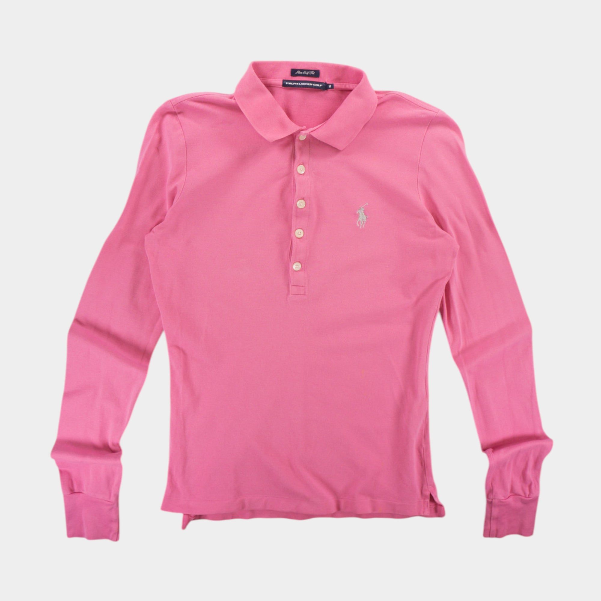 Ralph Lauren Golf Винтидж Розова Блуза с Яка