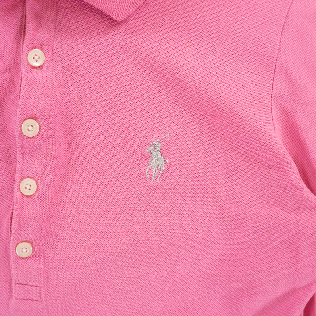 Ralph Lauren Golf Винтидж Розова Блуза с Яка