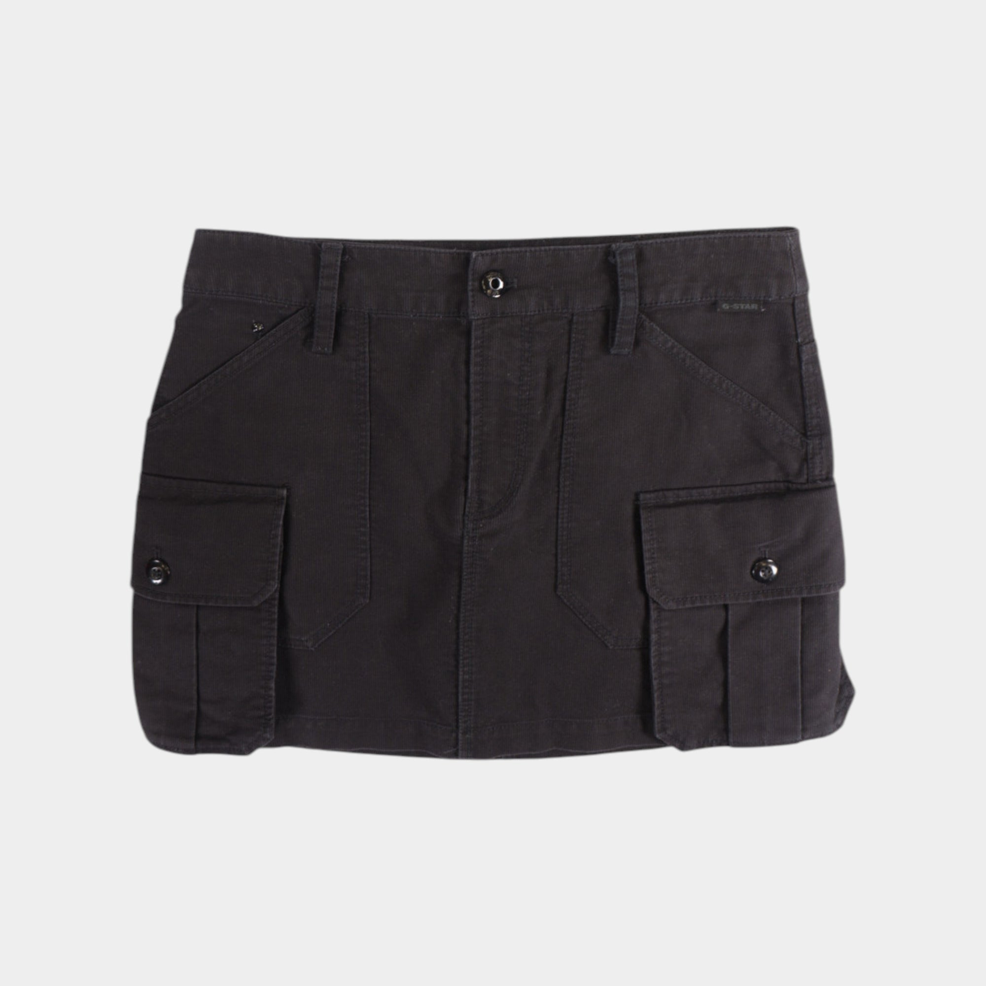 G-star RAW Винтидж 2000-те Черна Мини Карго Пола