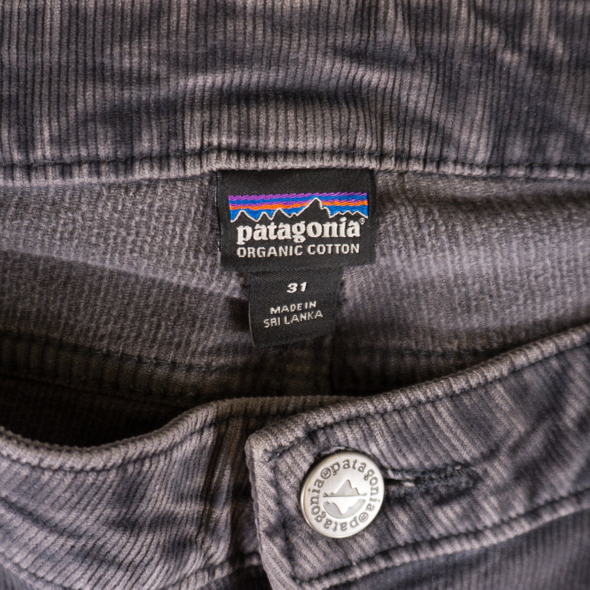Patagonia Сиви Кадифени Панталони