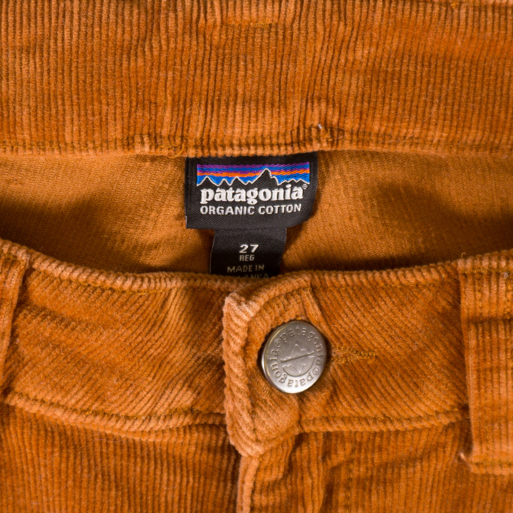 Patagonia Оранжеви Кадифени Панталони