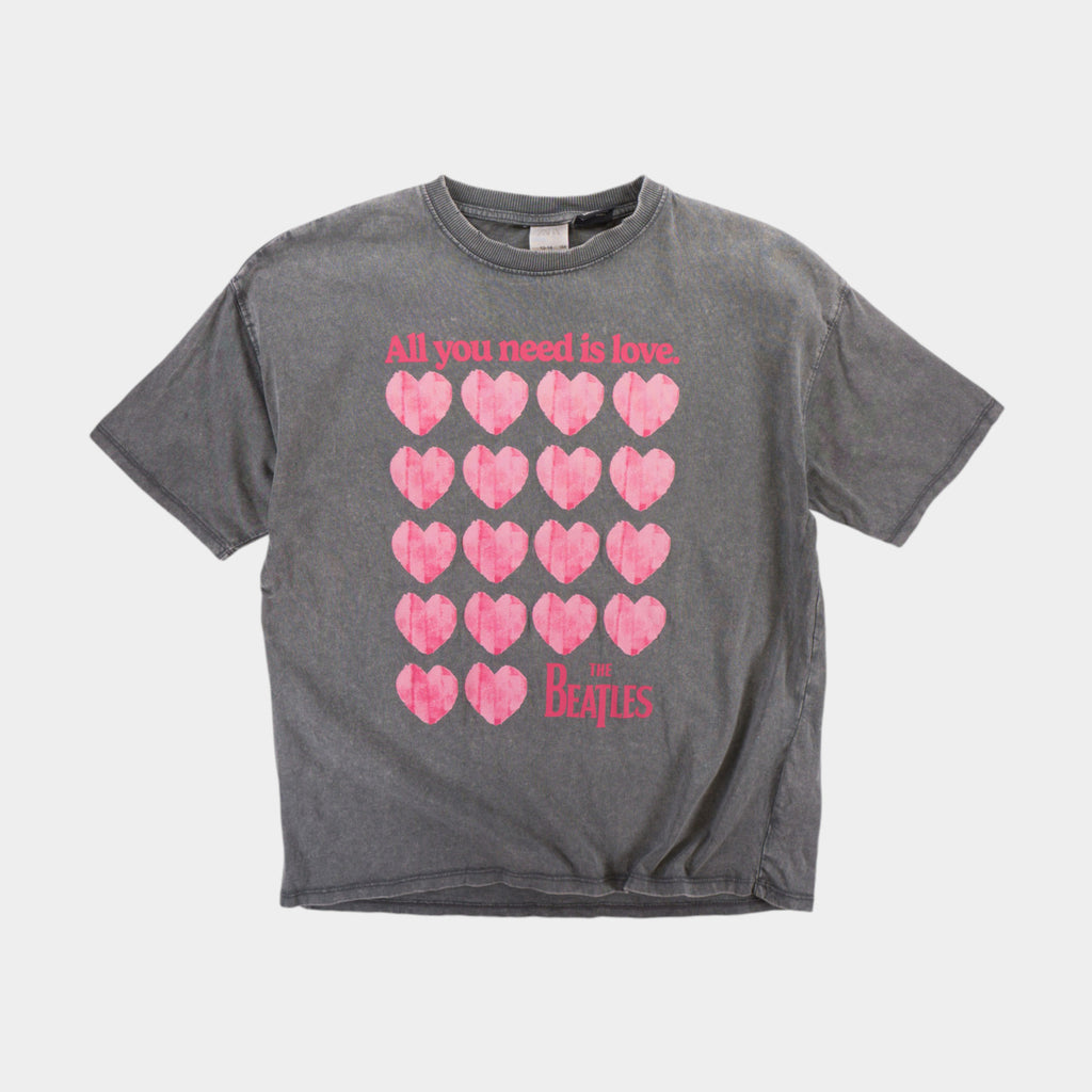 Zara X The Beatles Тениска с Графика