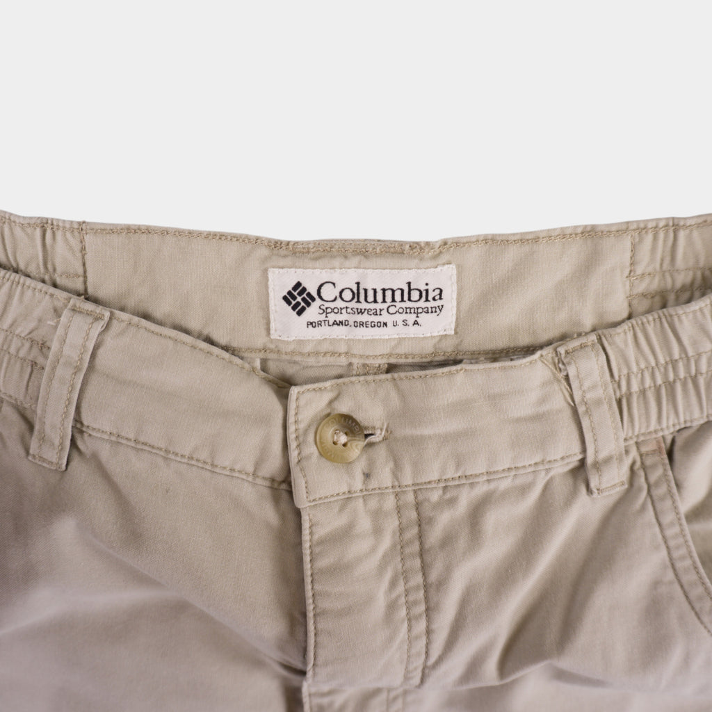 Columbia Винтидж 2000-те Бежови Карго Къси Панталони