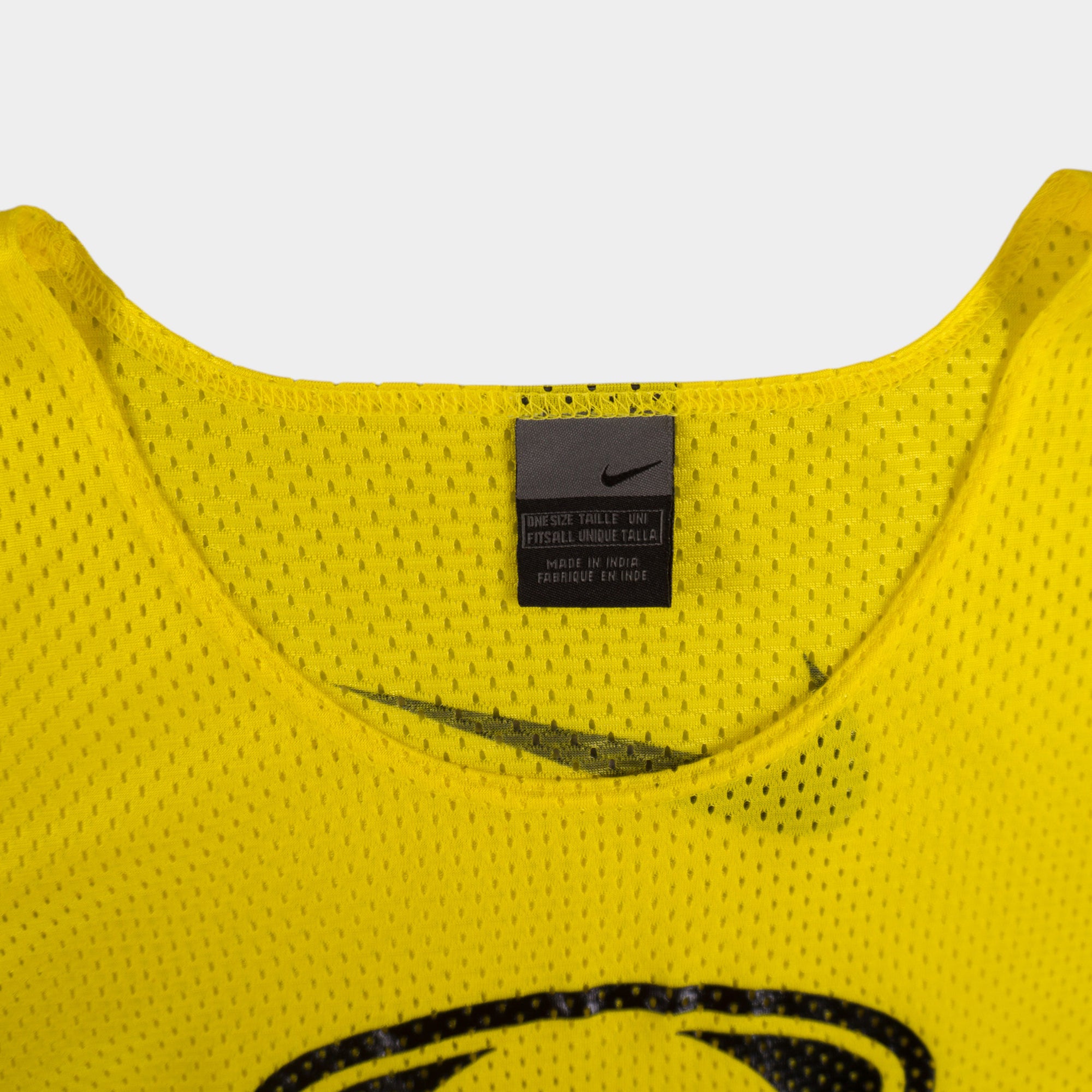 Nike Винтидж 2000-те Жълт Потник