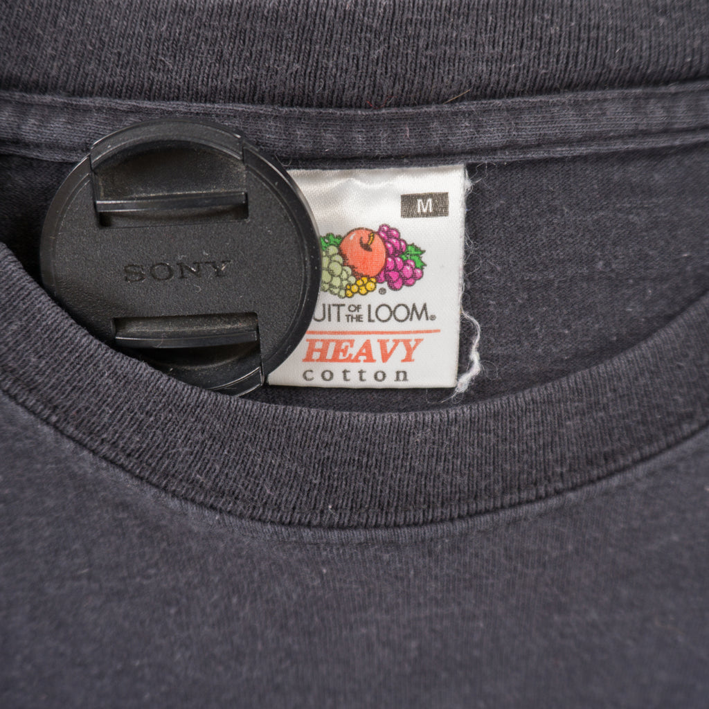 Fruit of the Loom x Bob Marley Винтидж Черна Тениска с Графика