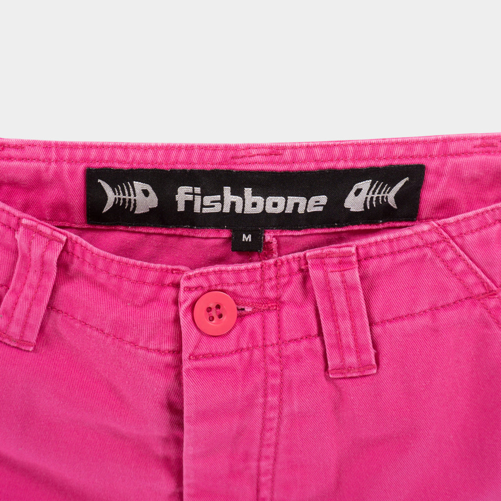 Fishbone Винтидж Розови Карго Къси Панталони