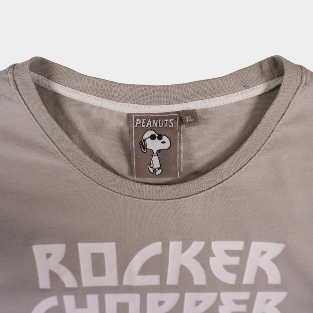 Peanuts Сива Тениска с Графика