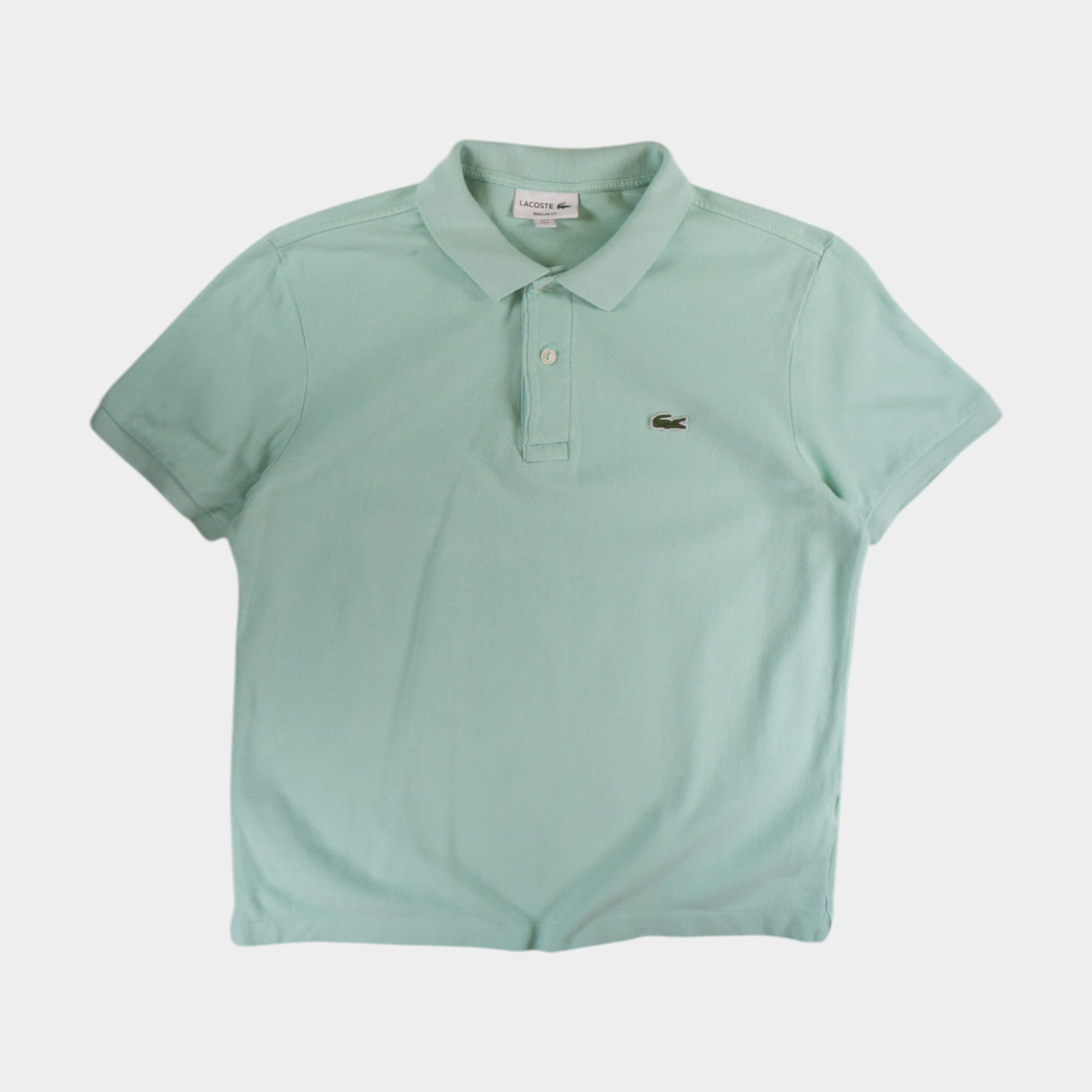 Lacoste Ментова Тениска с Яка