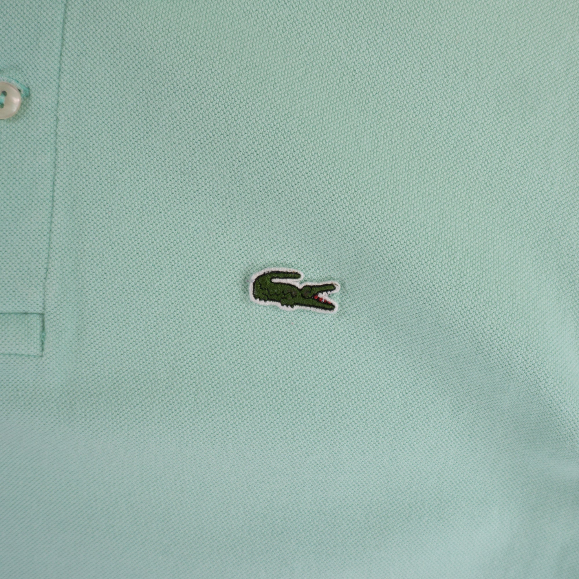 Lacoste Ментова Тениска с Яка