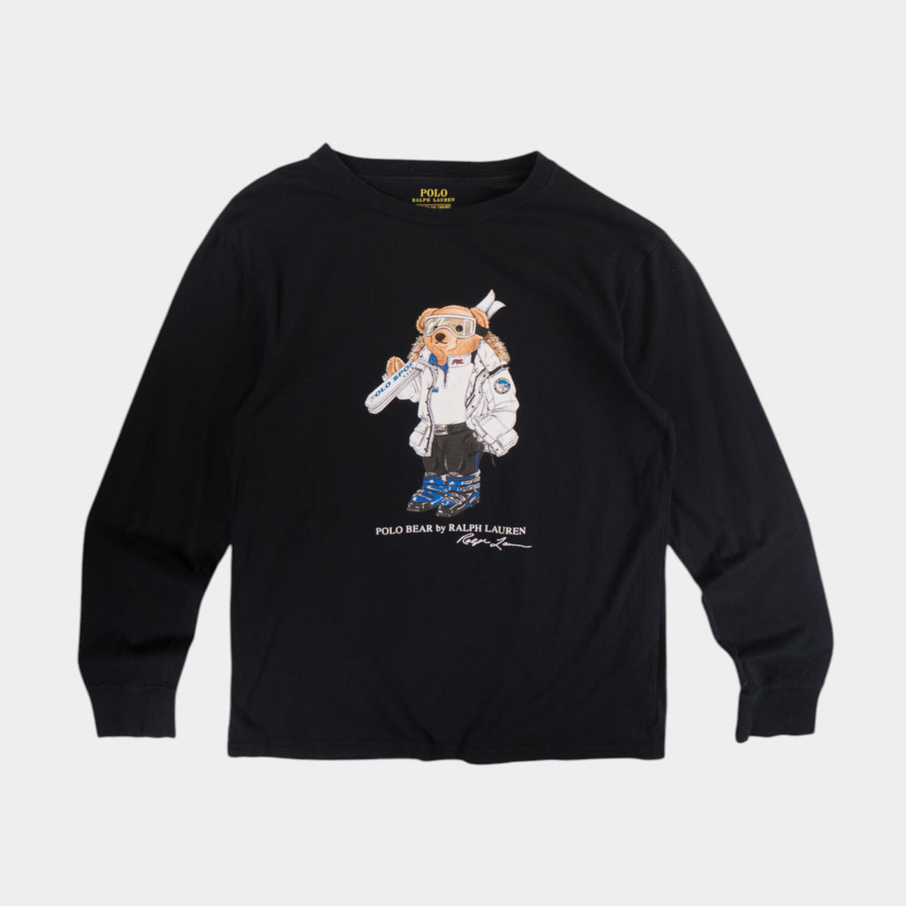 Polo Ralph Lauren Черна Блуза с Графика