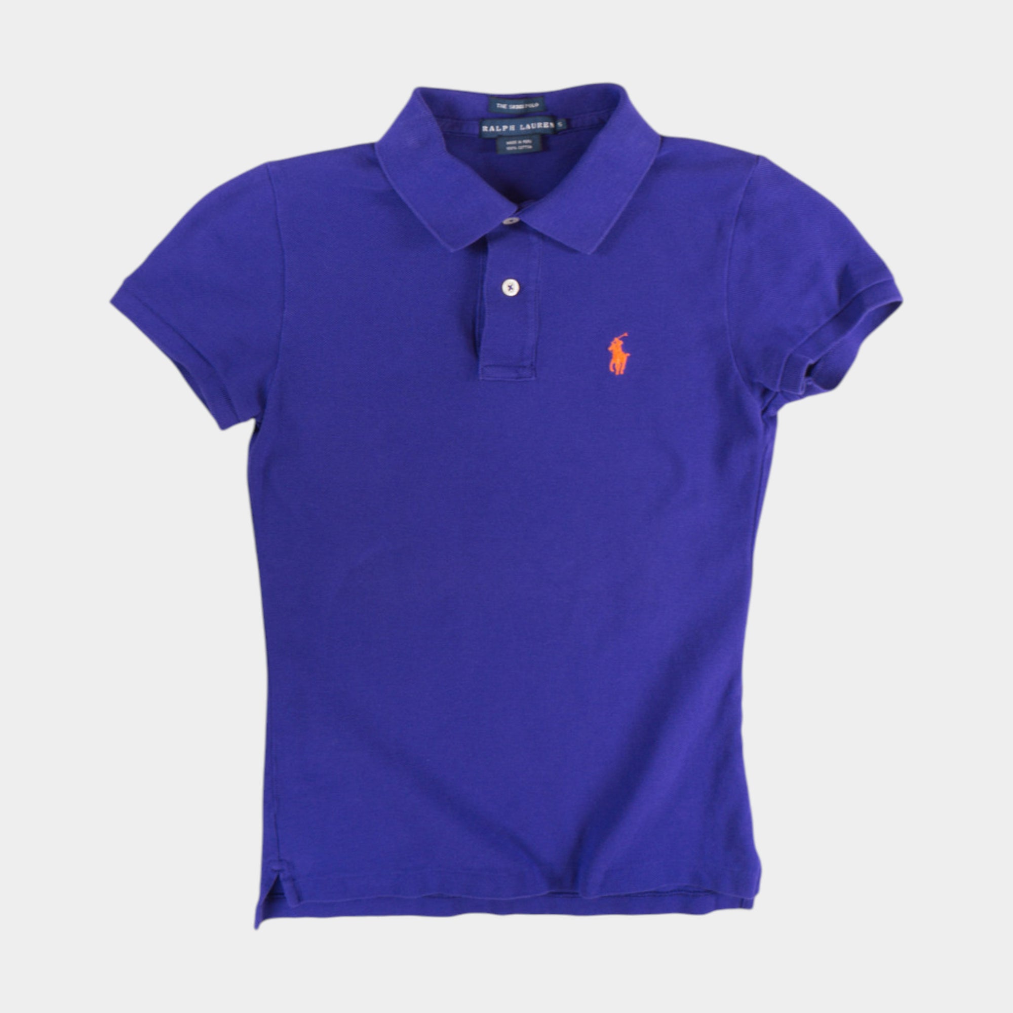 Ralph Lauren Винтидж 2000-те Лилава Тениска с Яка