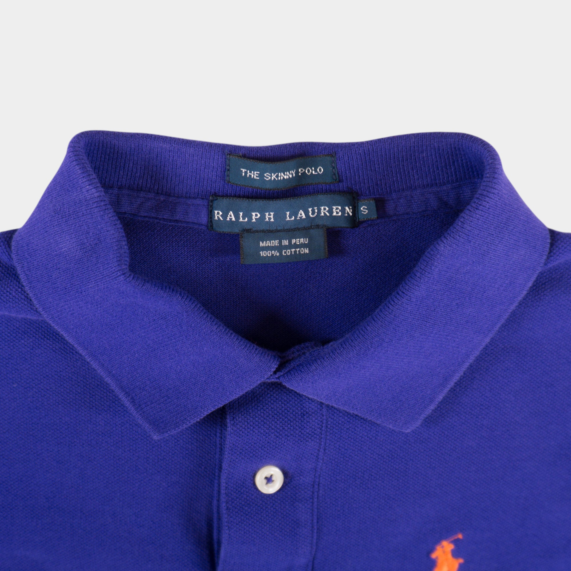 Ralph Lauren Винтидж 2000-те Лилава Тениска с Яка