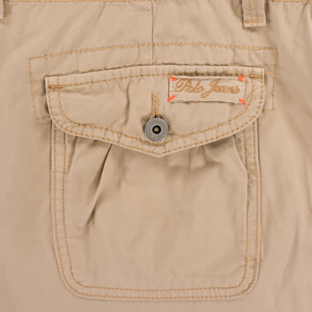 Polo Jeans Company Винтидж Бежови Карго Къси Панталони
