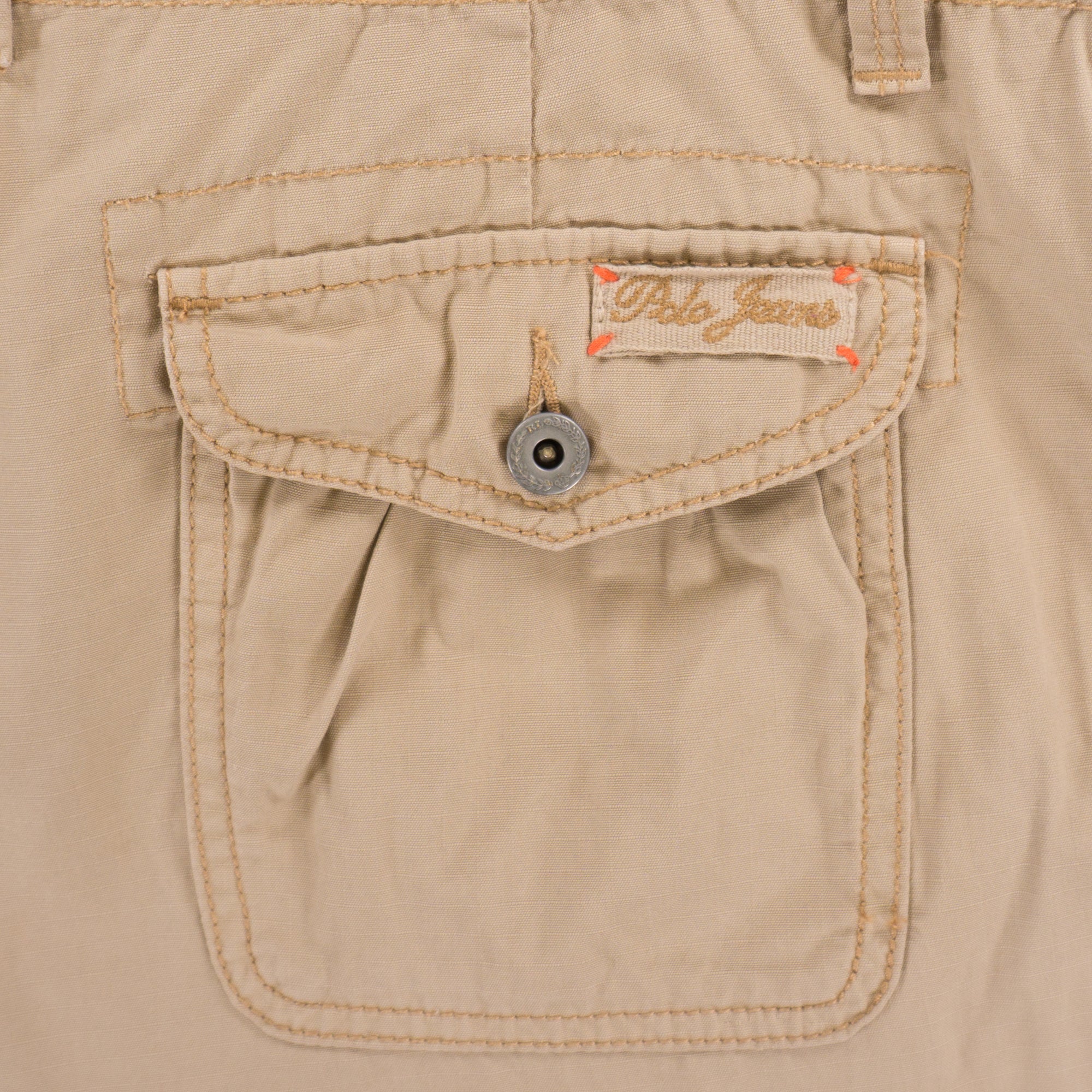 Polo Jeans Company Винтидж Бежови Карго Къси Панталони