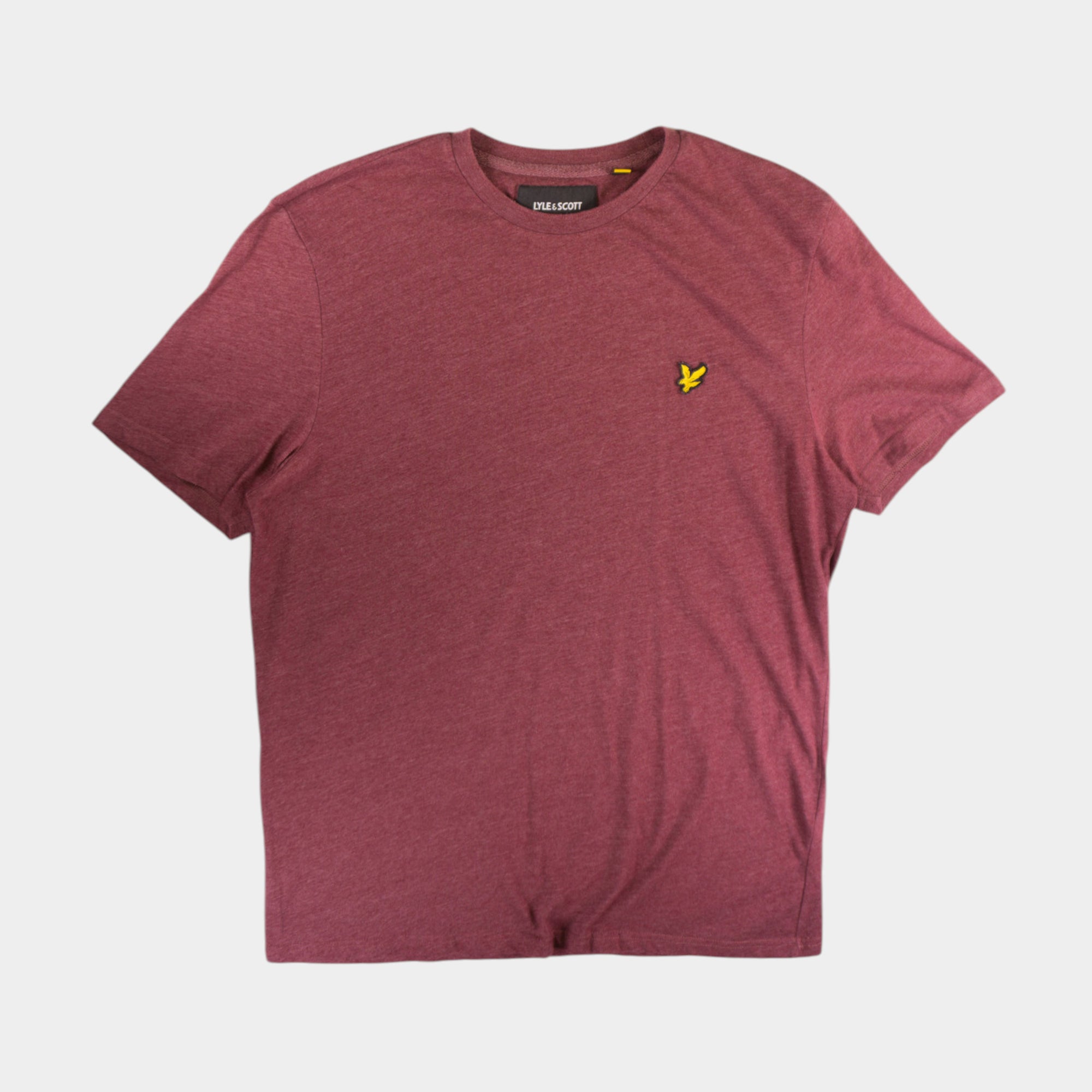 Lyle & Scott Бордо Тениска