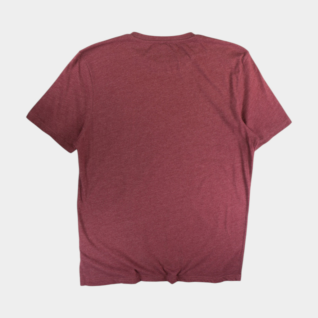 Lyle & Scott Бордо Тениска