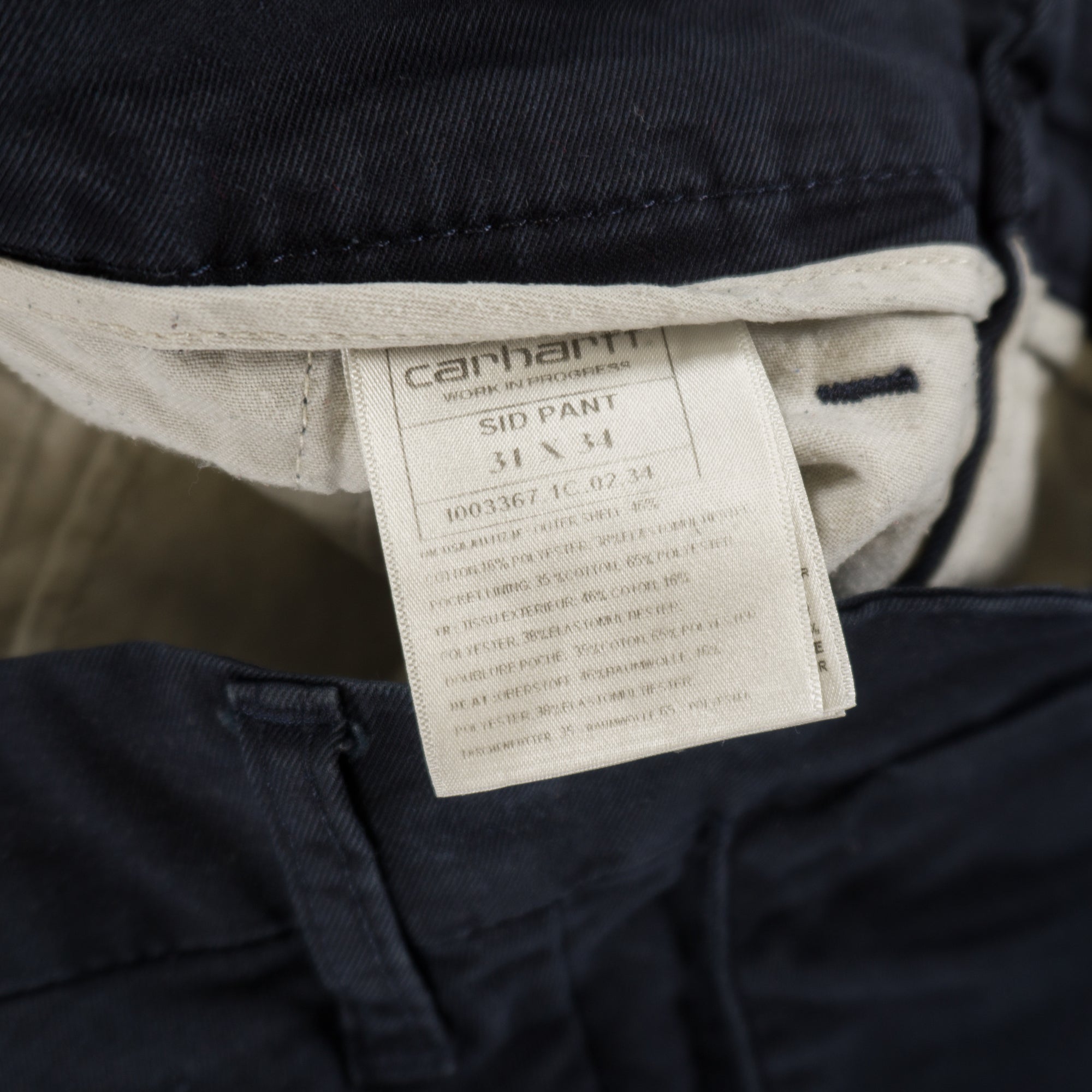 Carhartt WIP Тъмно Сини Панталони