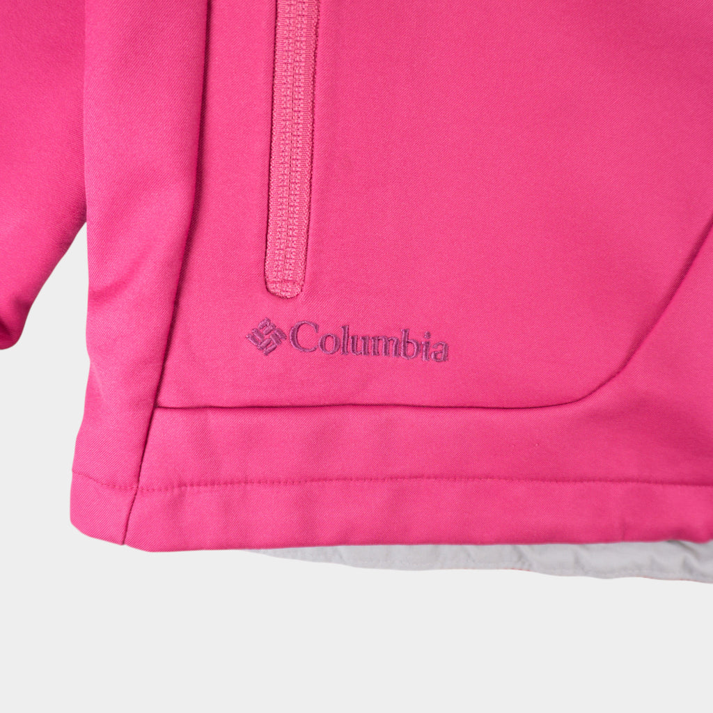 Columbia Винтидж 2000-те Розово Софтшел Поларено Яке
