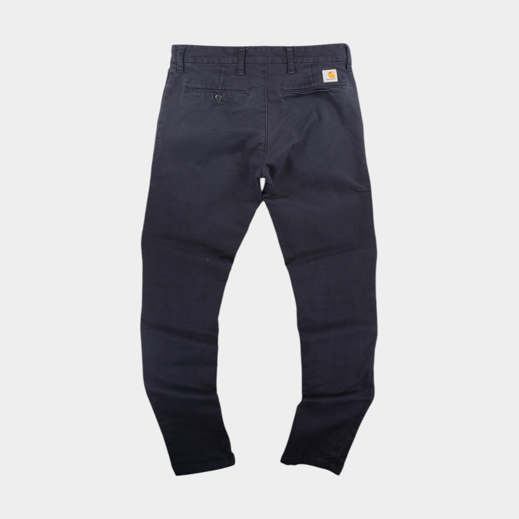 Carhartt WIP Тъмно Сини Панталони
