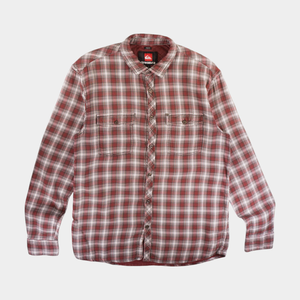 Quiksilver Карирана Риза с Дълъг Ръкав
