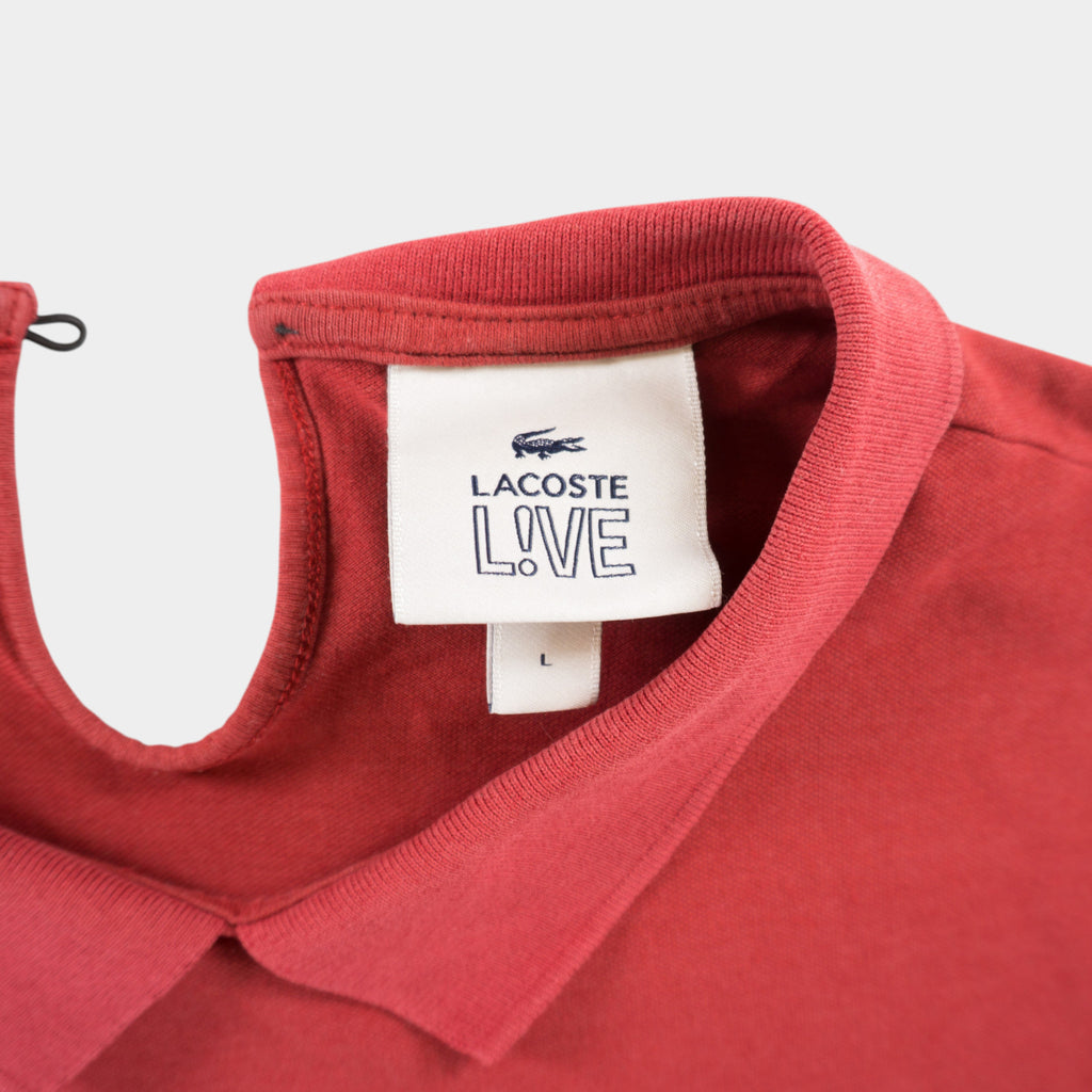 Lacoste L!ve Червена Туника