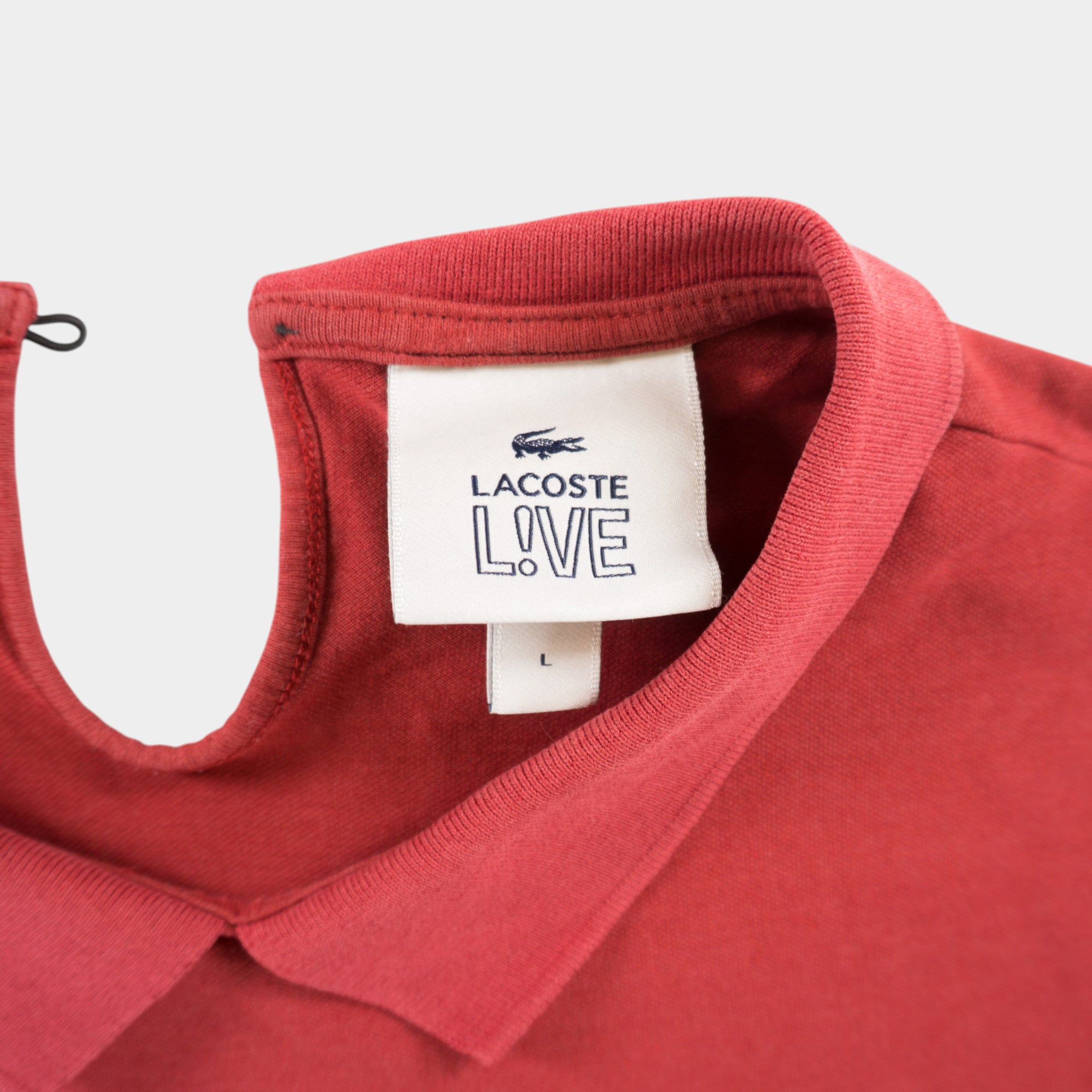 Lacoste L!ve Червена Туника