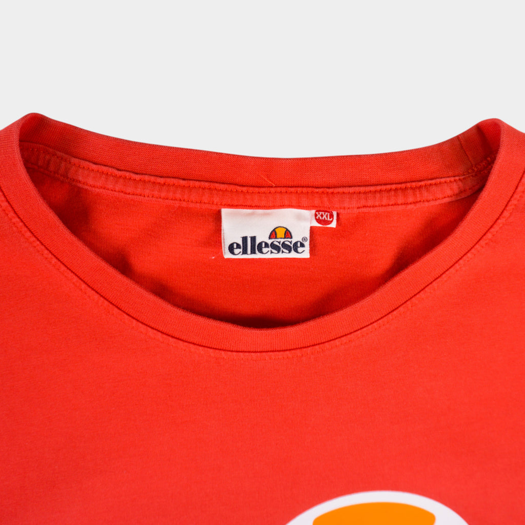 Ellesse Винтидж 2000те Червена Тениска
