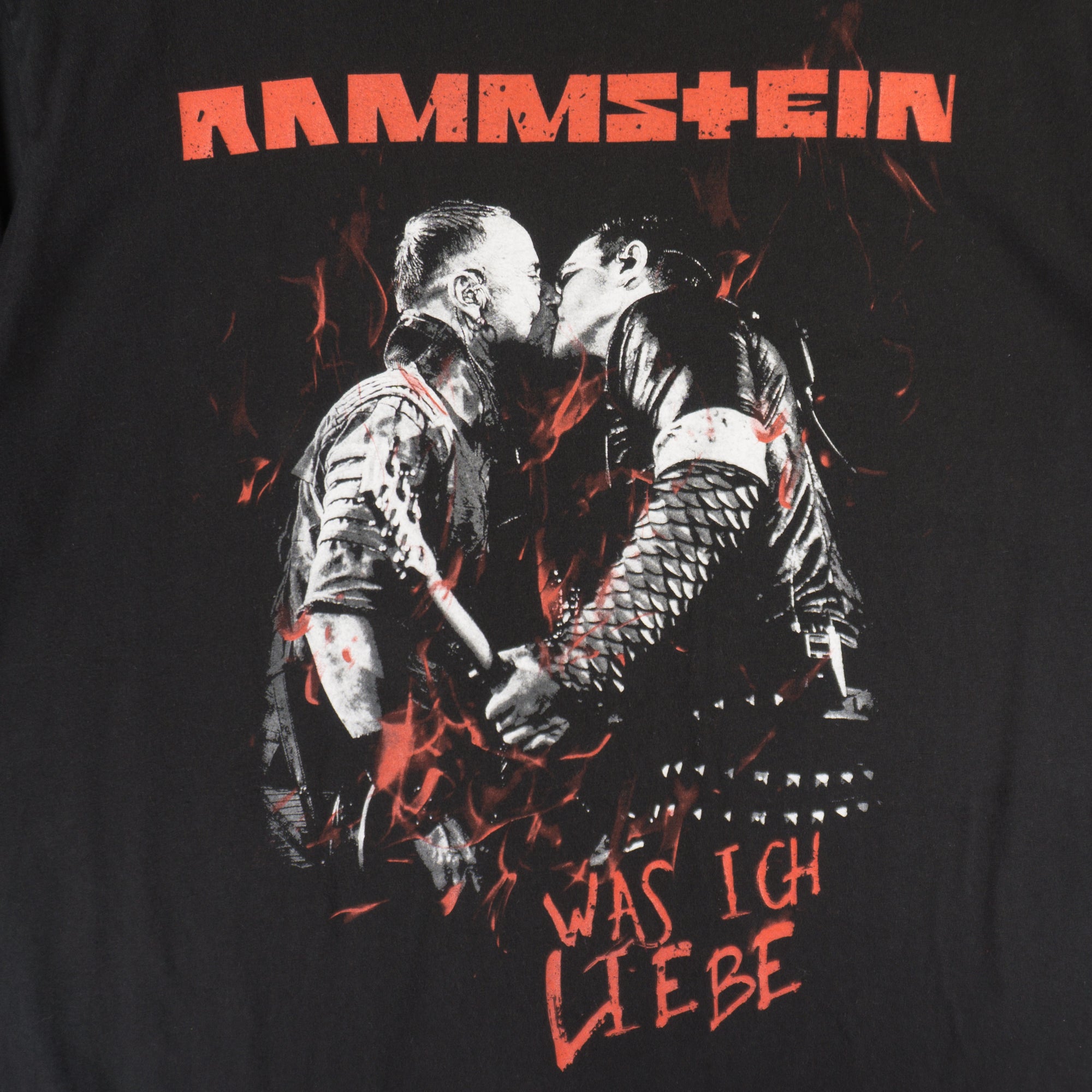 Rammstein Черна Тениска с Графика