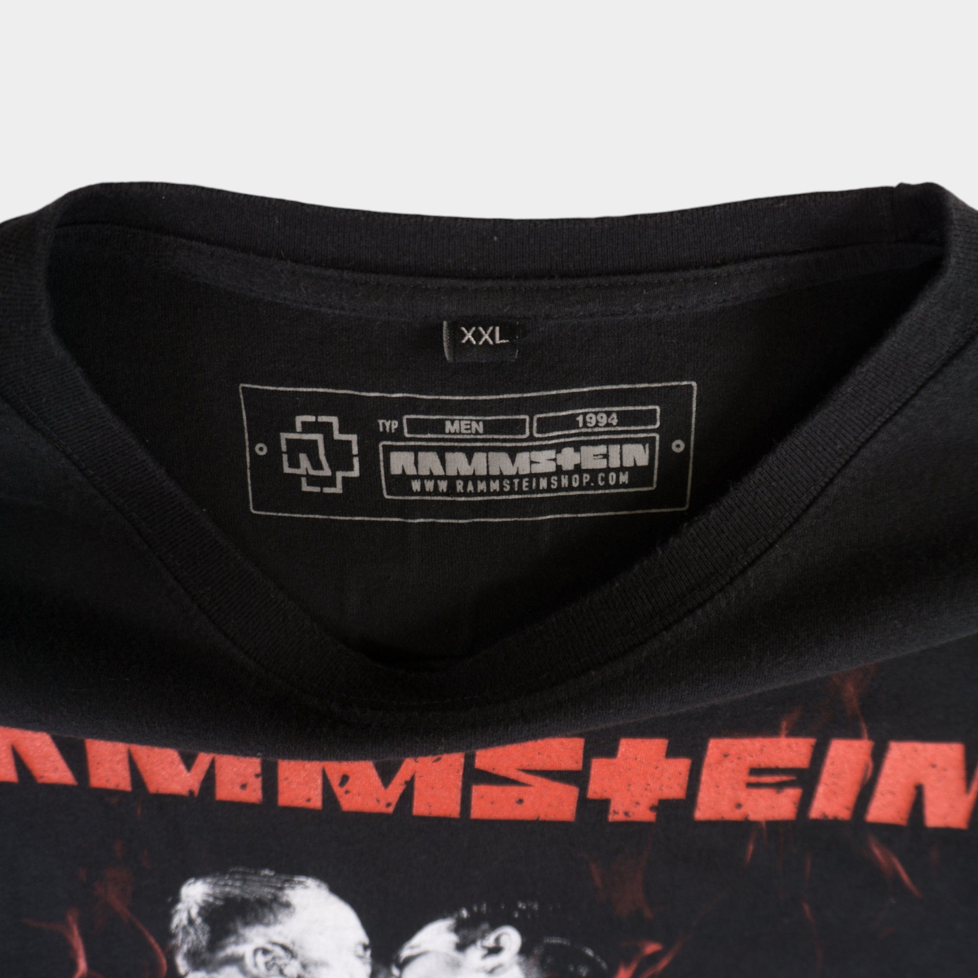 Rammstein Черна Тениска с Графика