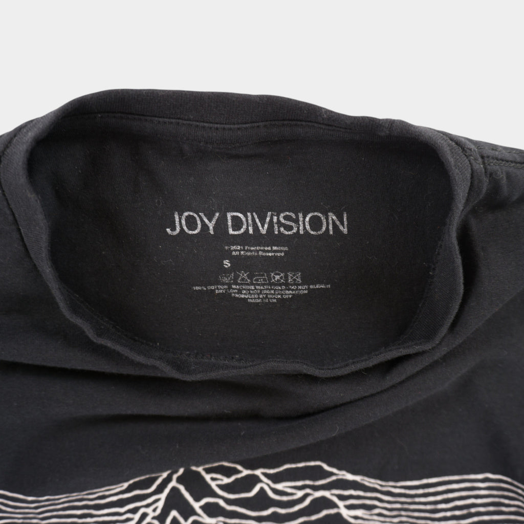 Joy Division Черна Тениска с Графика