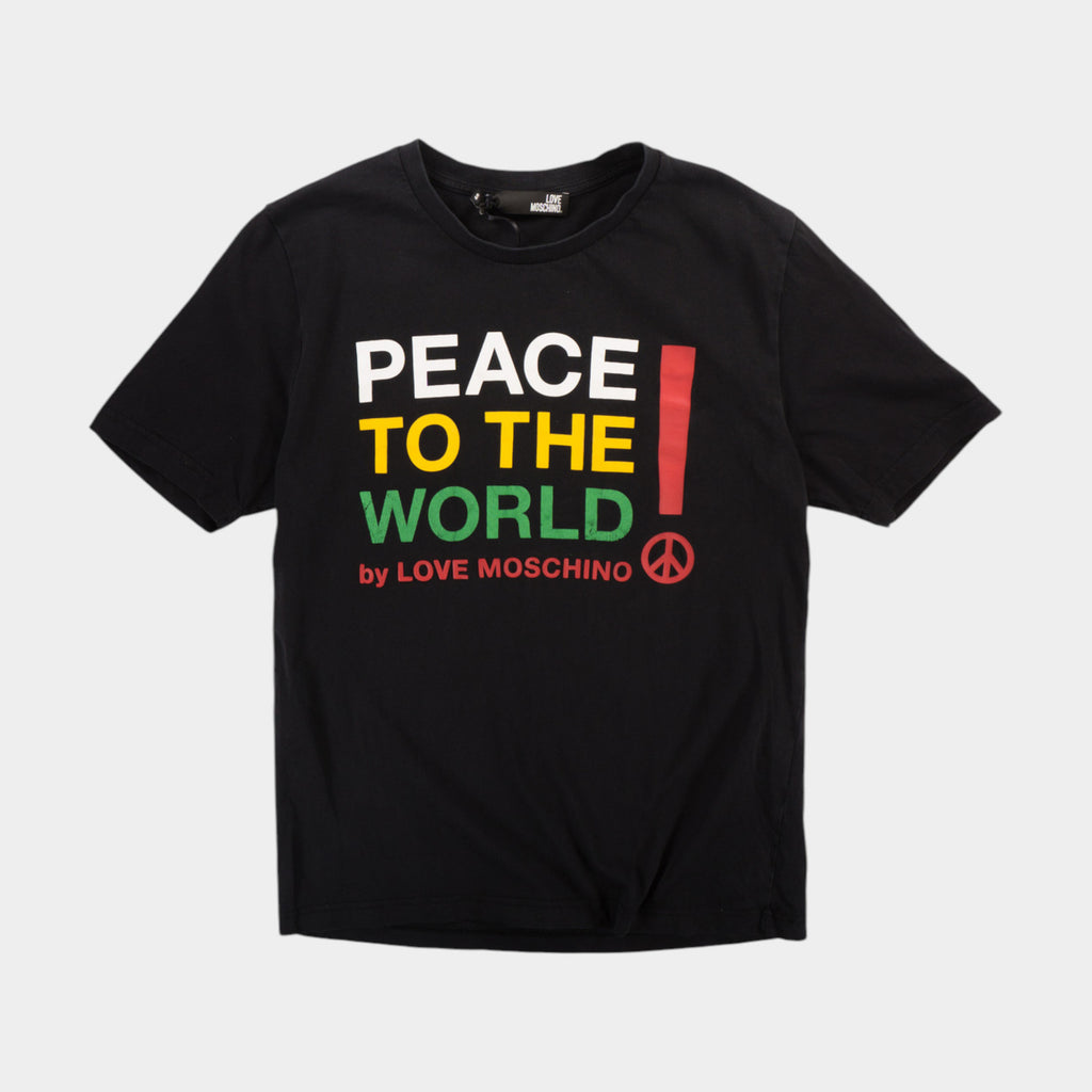 Love Moschino Тениска с Графика