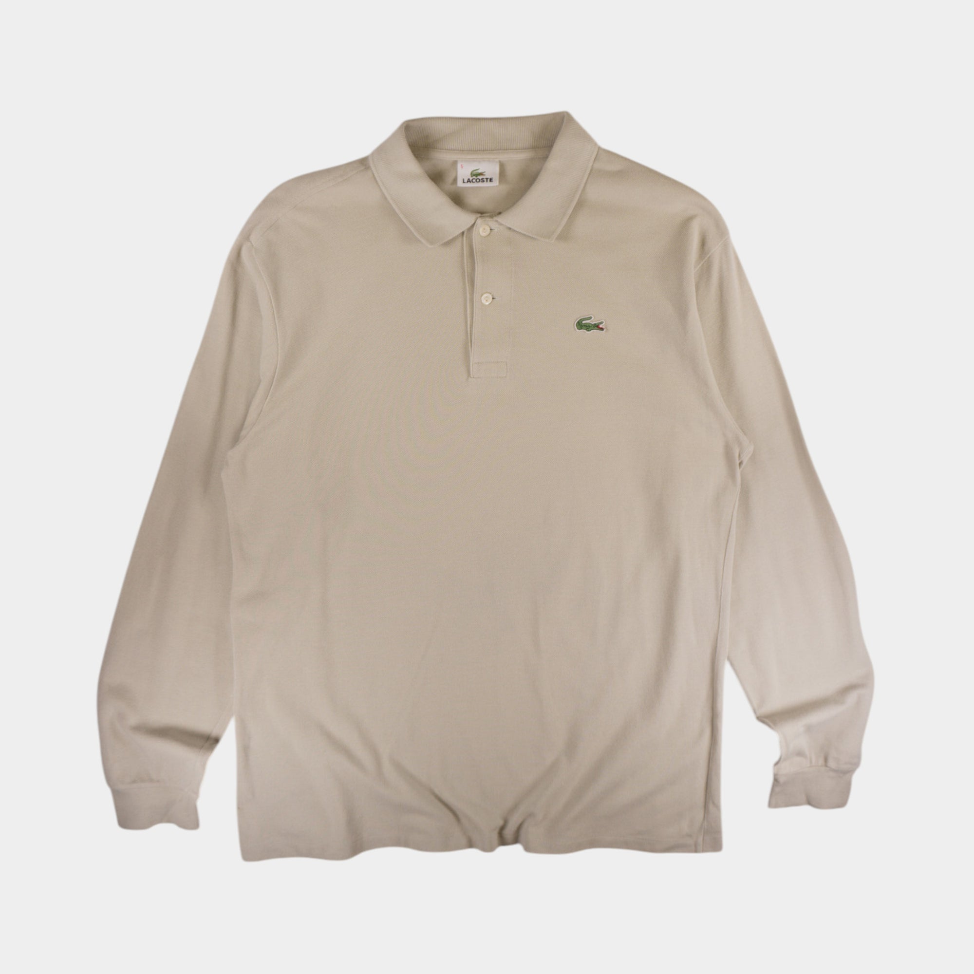 Lacoste Бежова Блуза с Яка