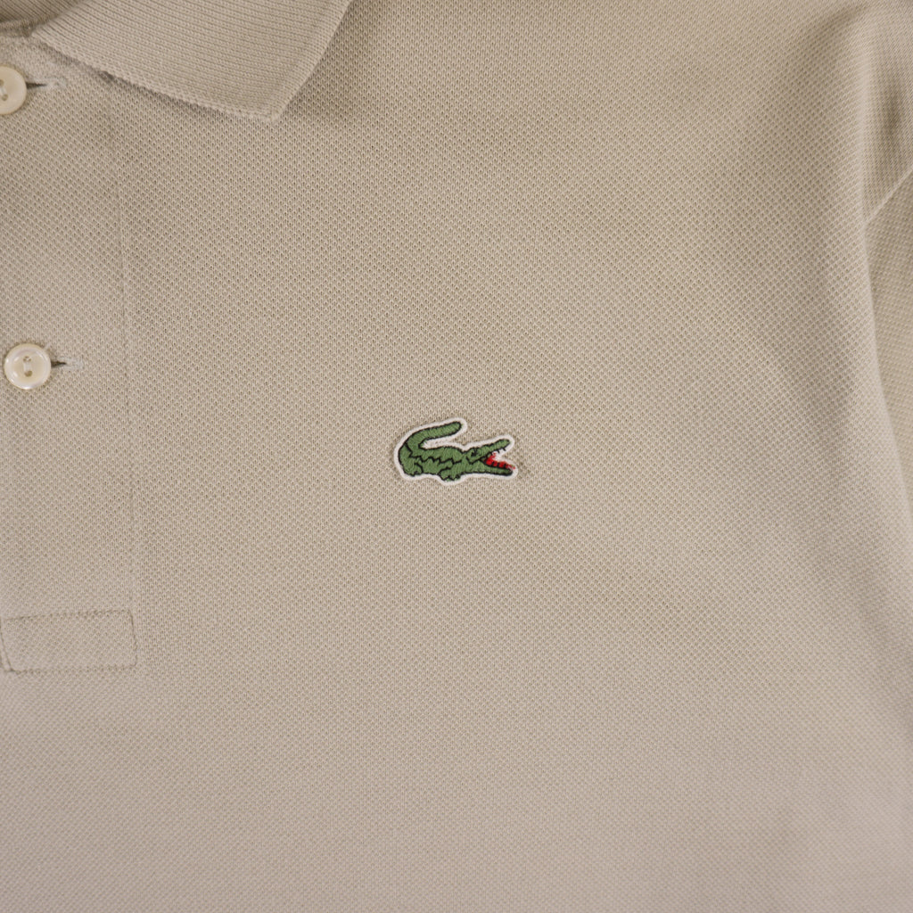 Lacoste Бежова Блуза с Яка