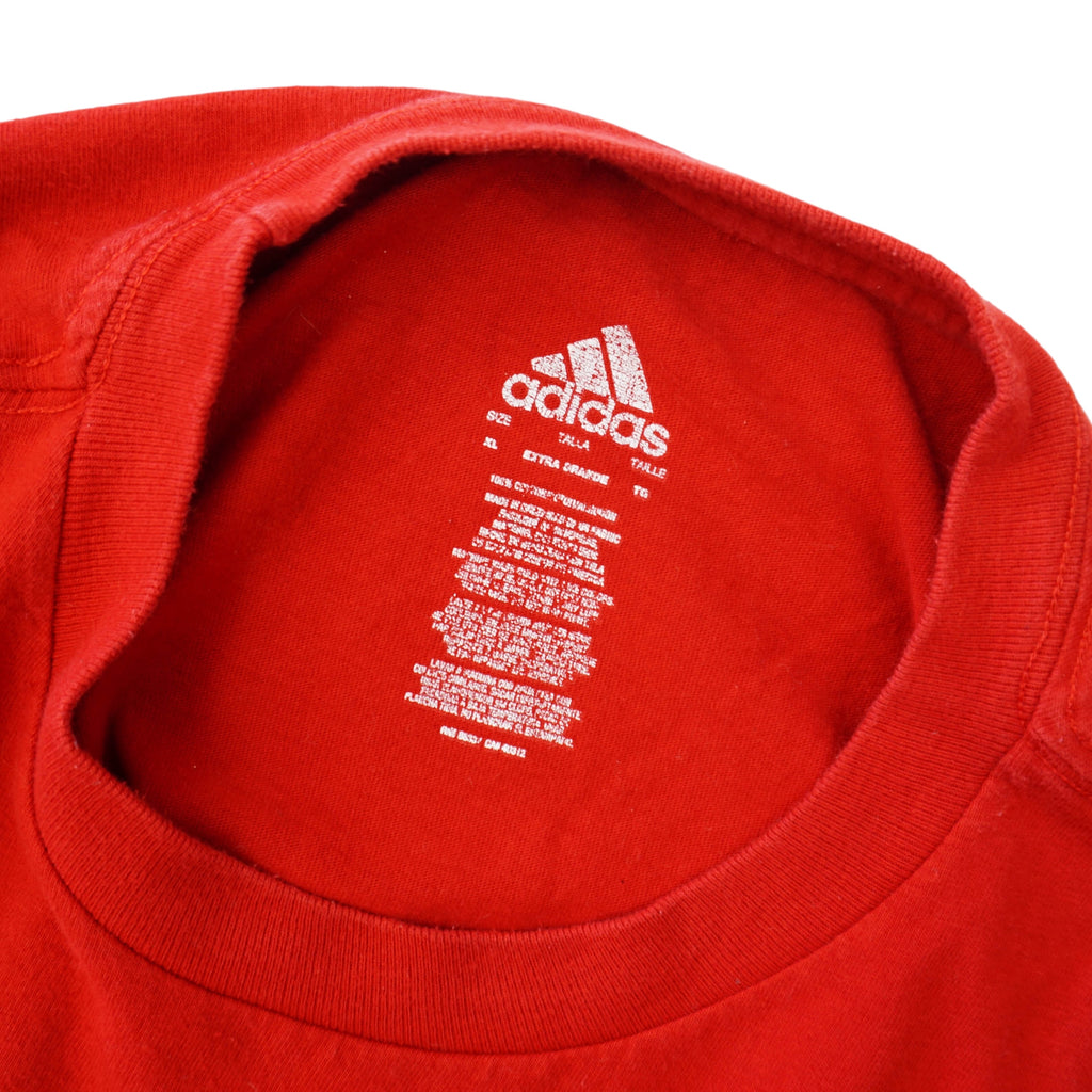 Adidas Тениска от Тежък Памук