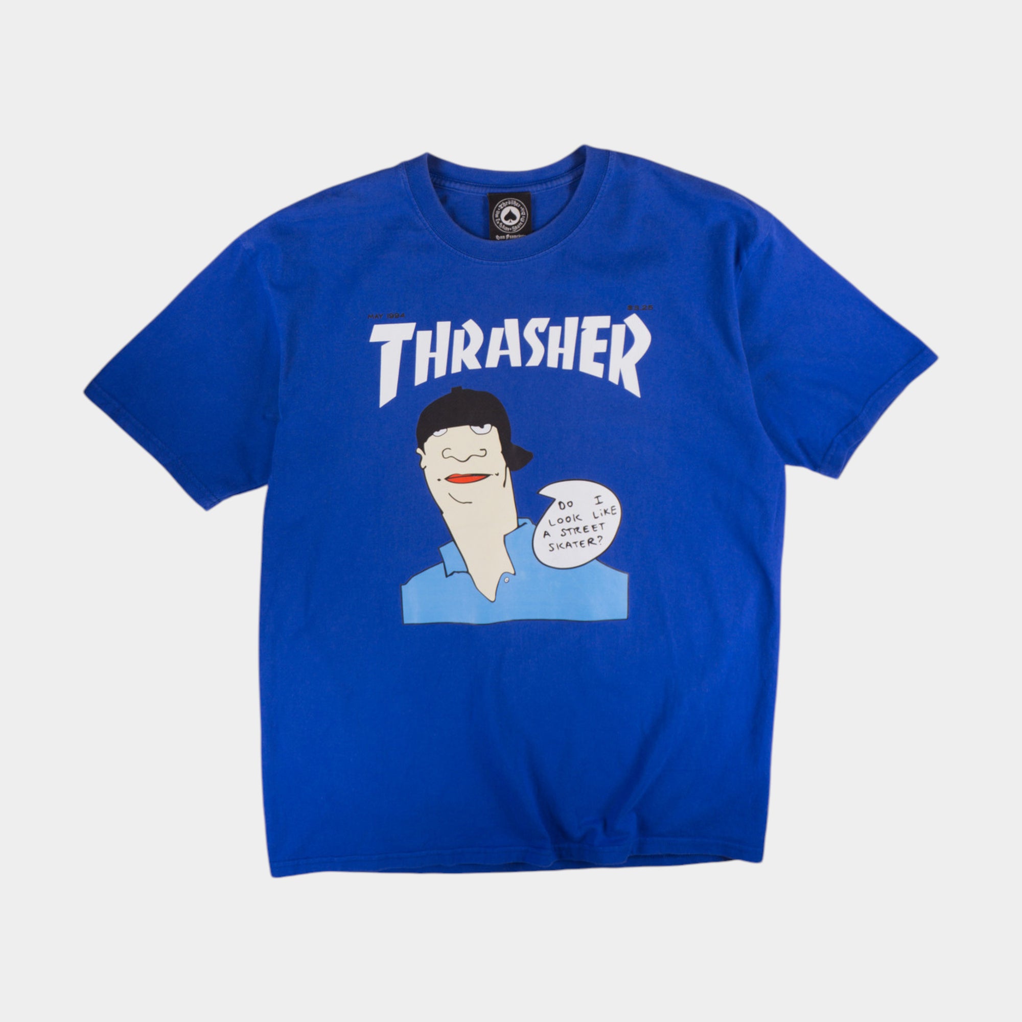 Thrasher Синя Тениска с Графика