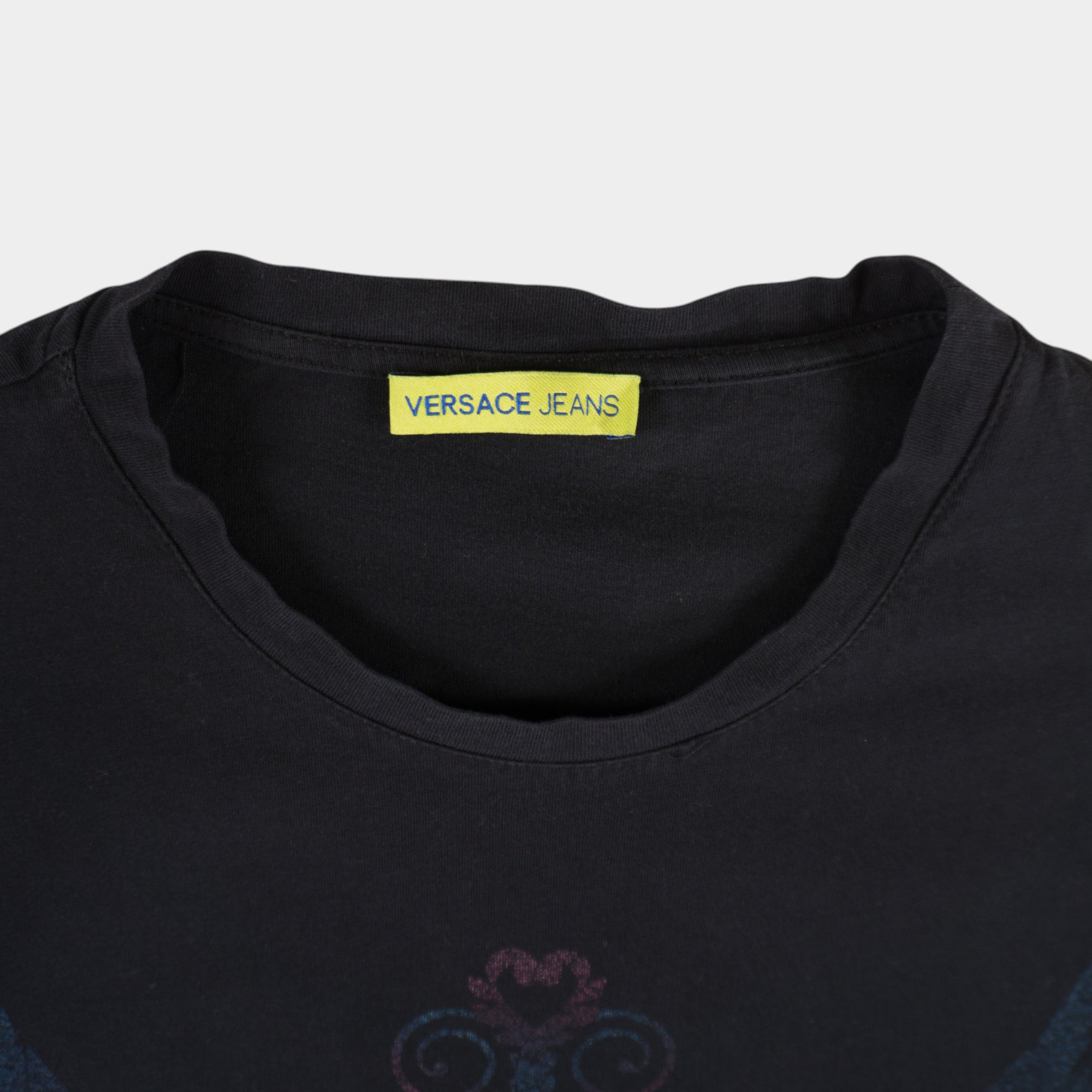 Versace Jeans Черна Тениска с Графика