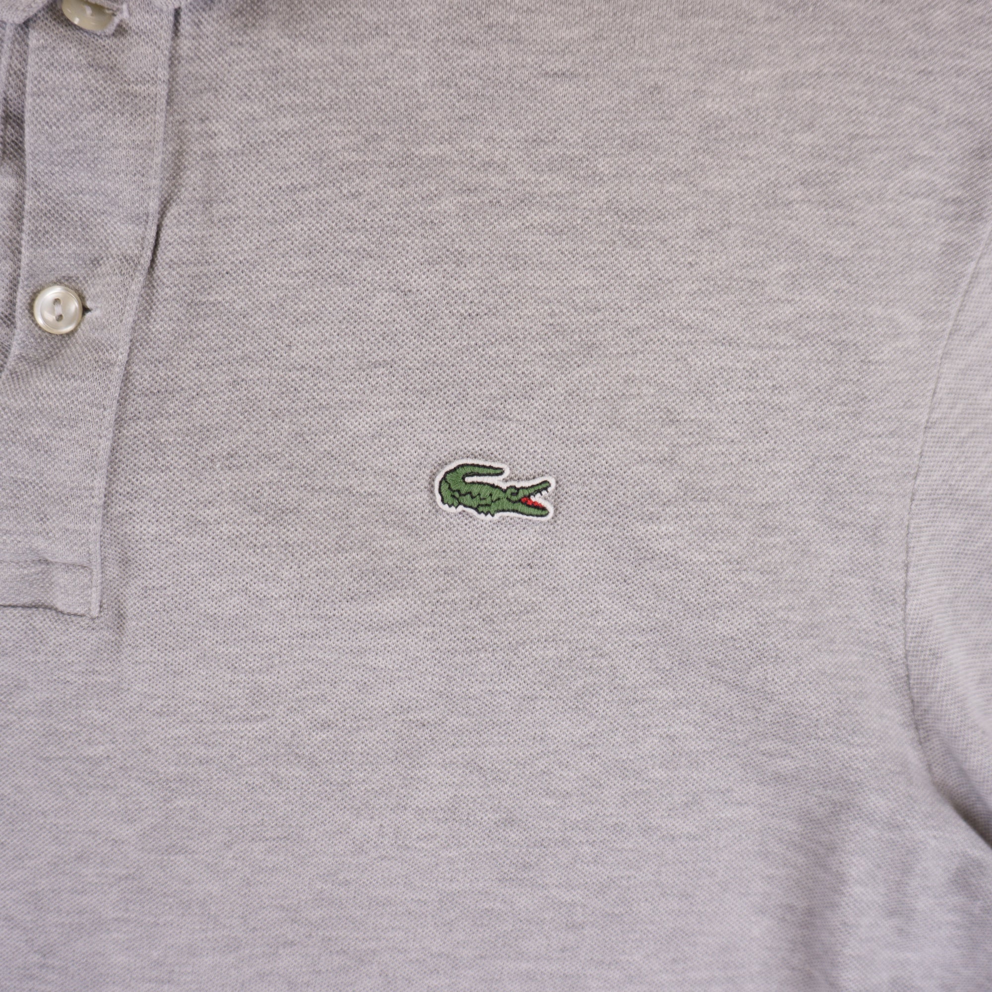 Lacoste Сива Тениска с Яка