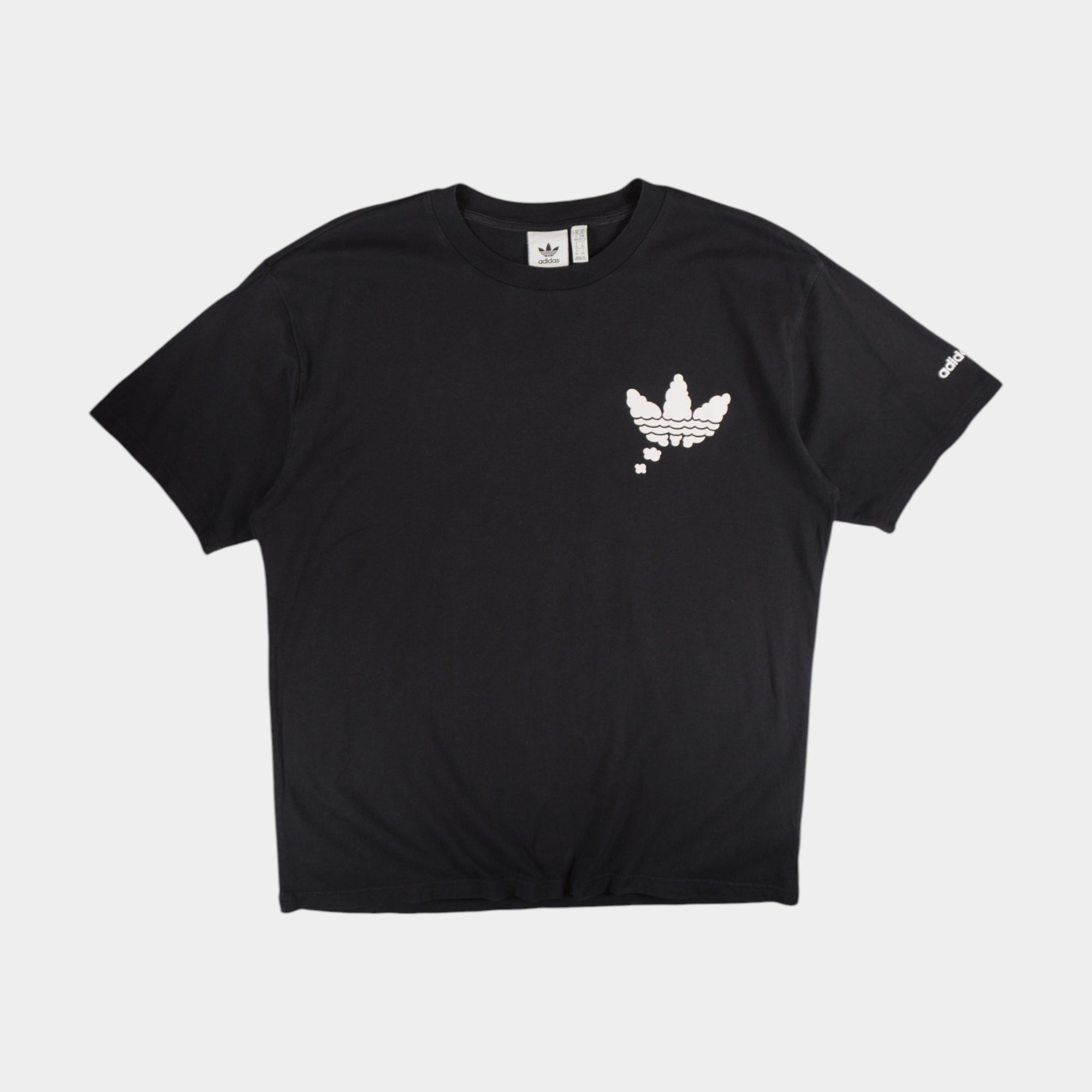 Adidas Originals Черна Тениска с Графика