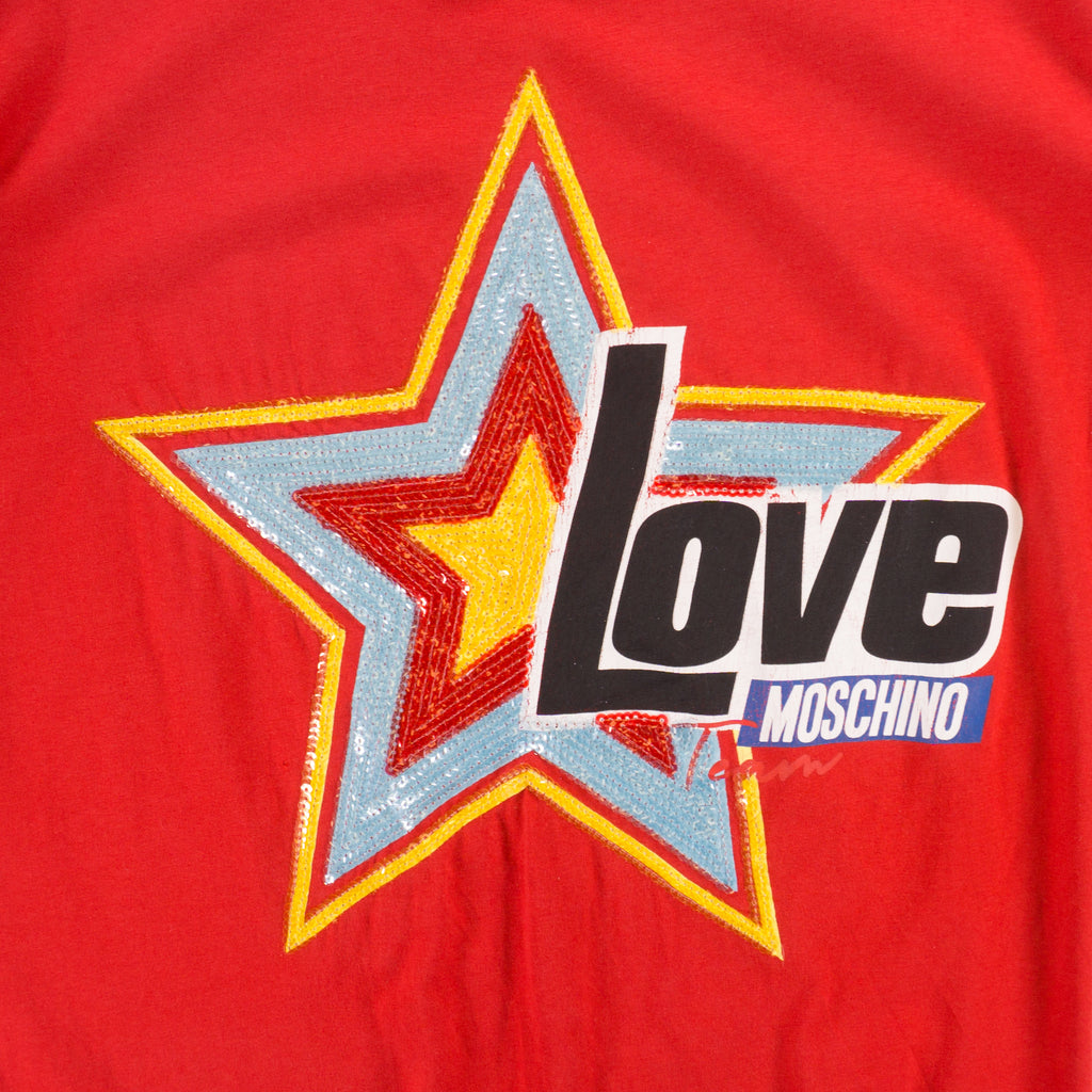 Love Moschino Червена Тениска
