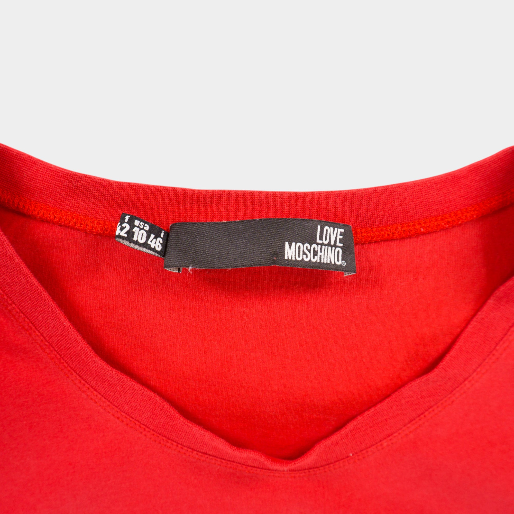 Love Moschino Червена Тениска