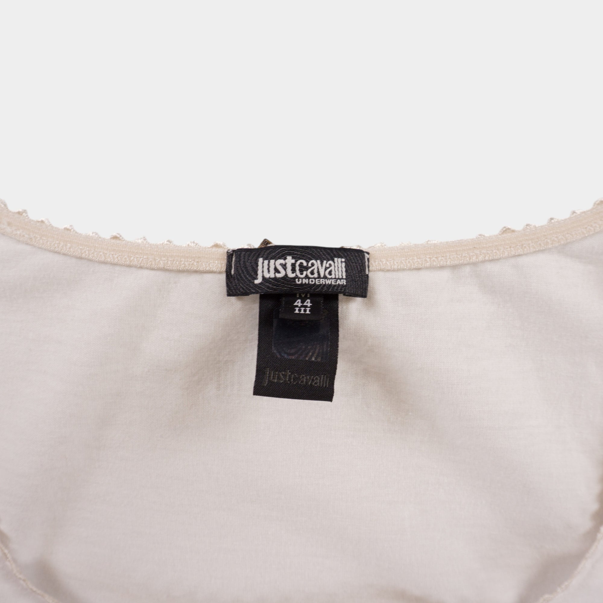 Just Cavalli Underwear Бяла Тениска