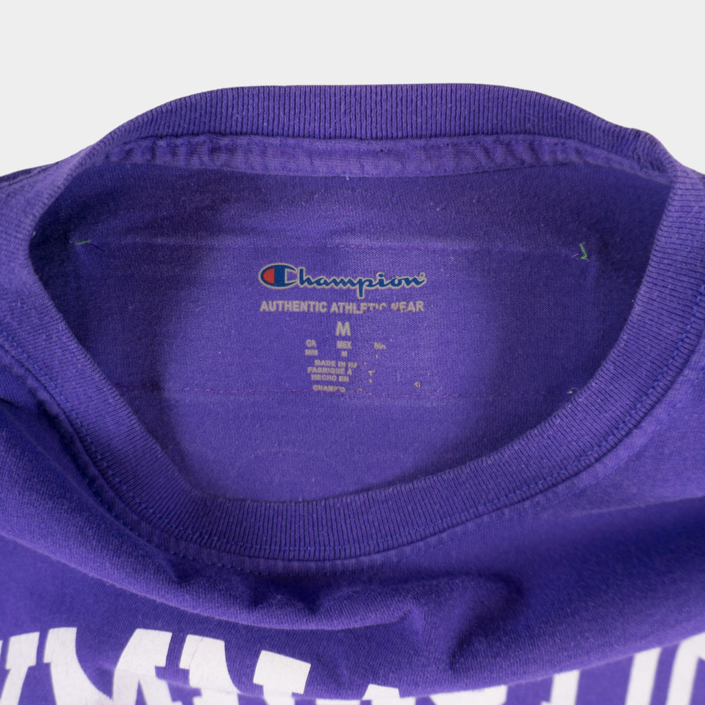 Champion X Virgil Abloh Лилава Тениска