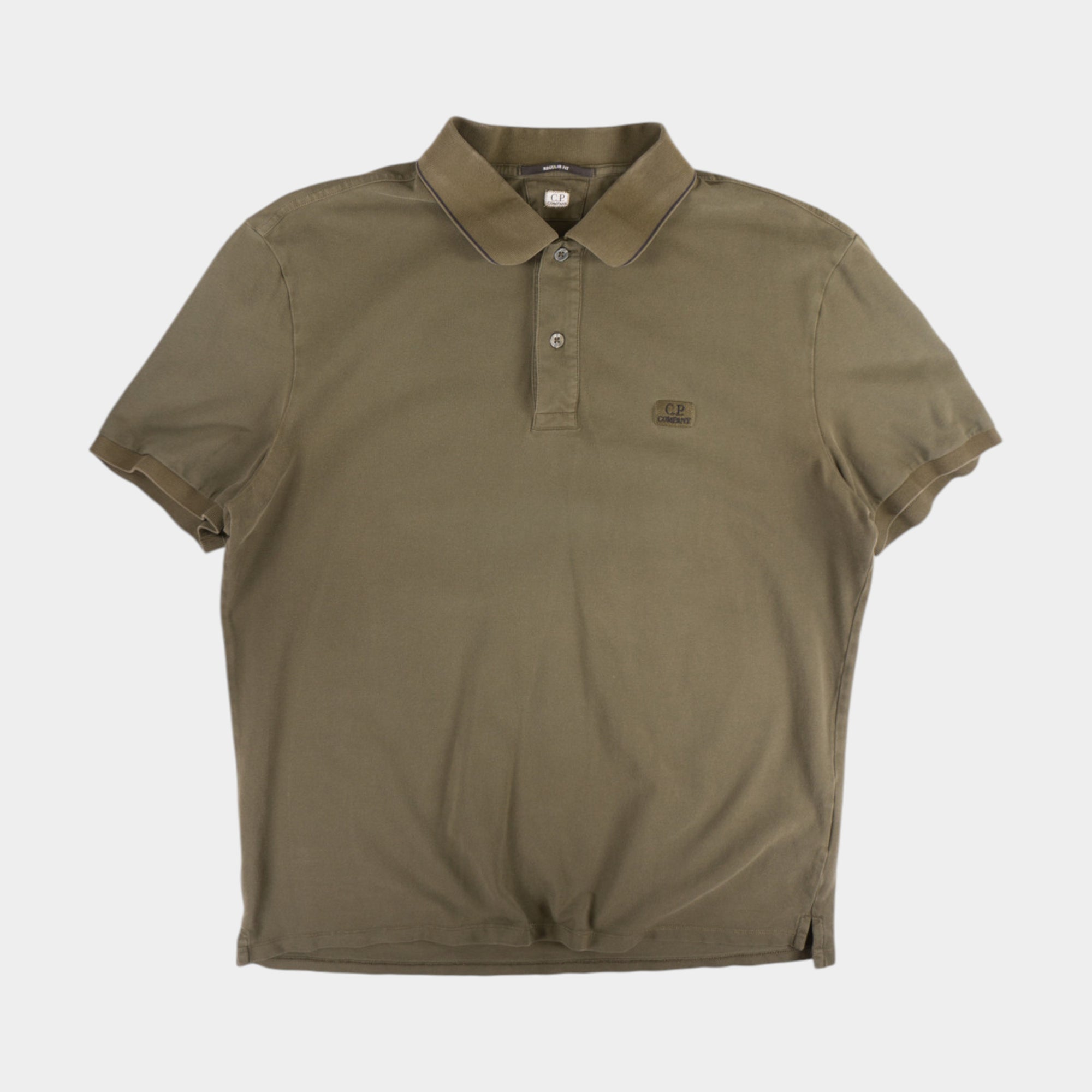 CP Company Зелена Тениска с Яка